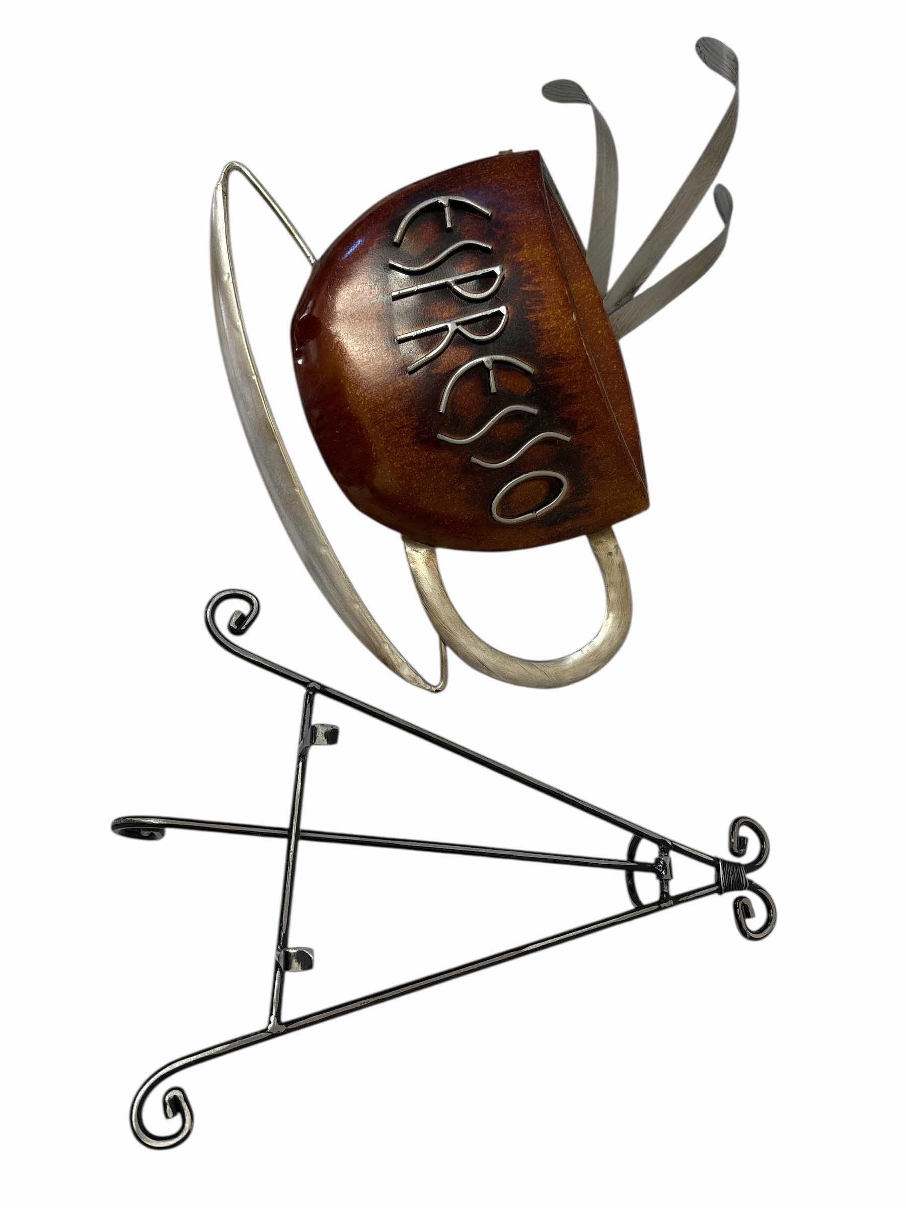 Photo 1 of AAYLA METAL ESPRESSO CUP WALL DECOR H13”