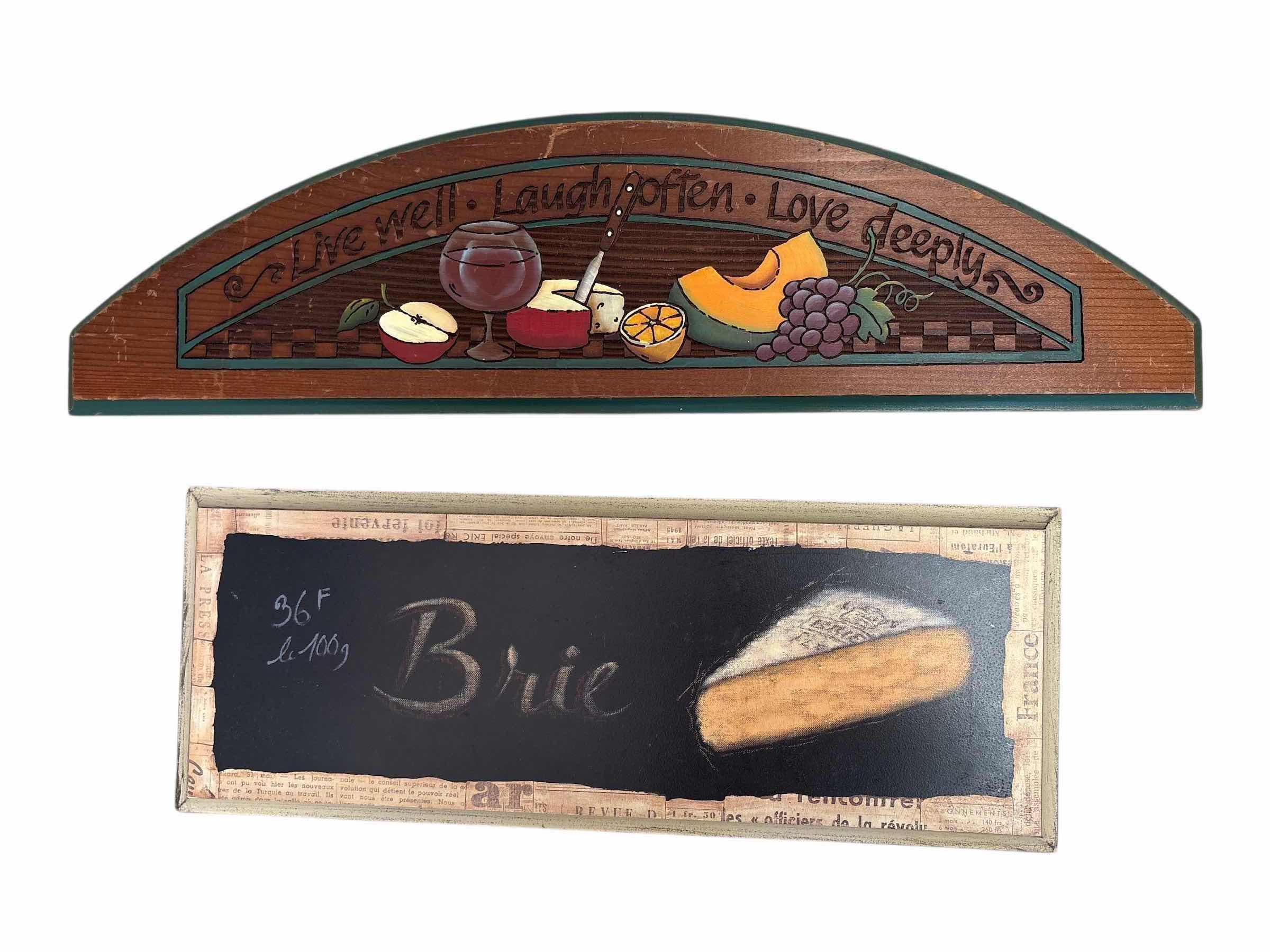 Photo 1 of CHARCUTERIE DECOR (2)PCS H8”