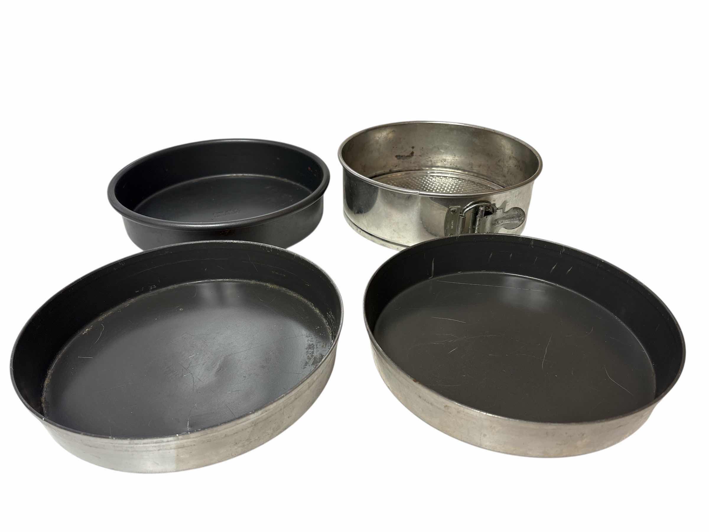 Photo 1 of CAKE PANS (4) 10”