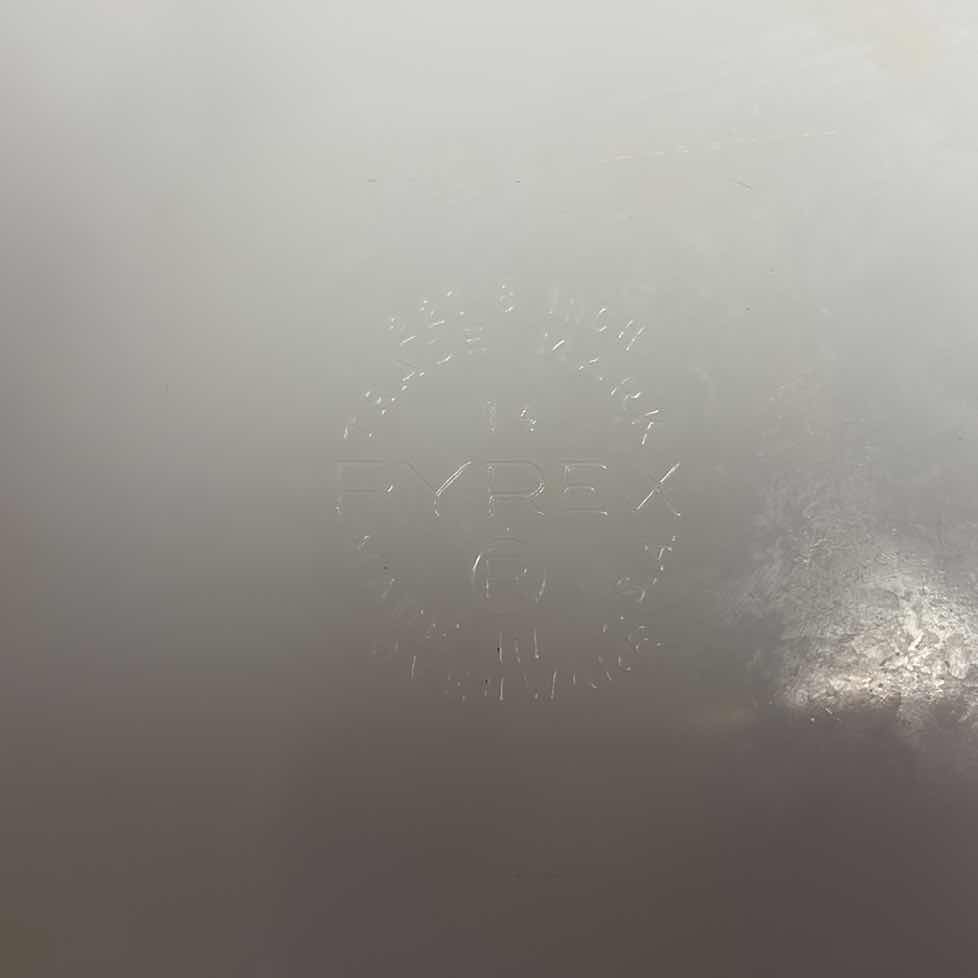 Photo 1 of VINTAGE PYREX CASSEROLE DISH 8”