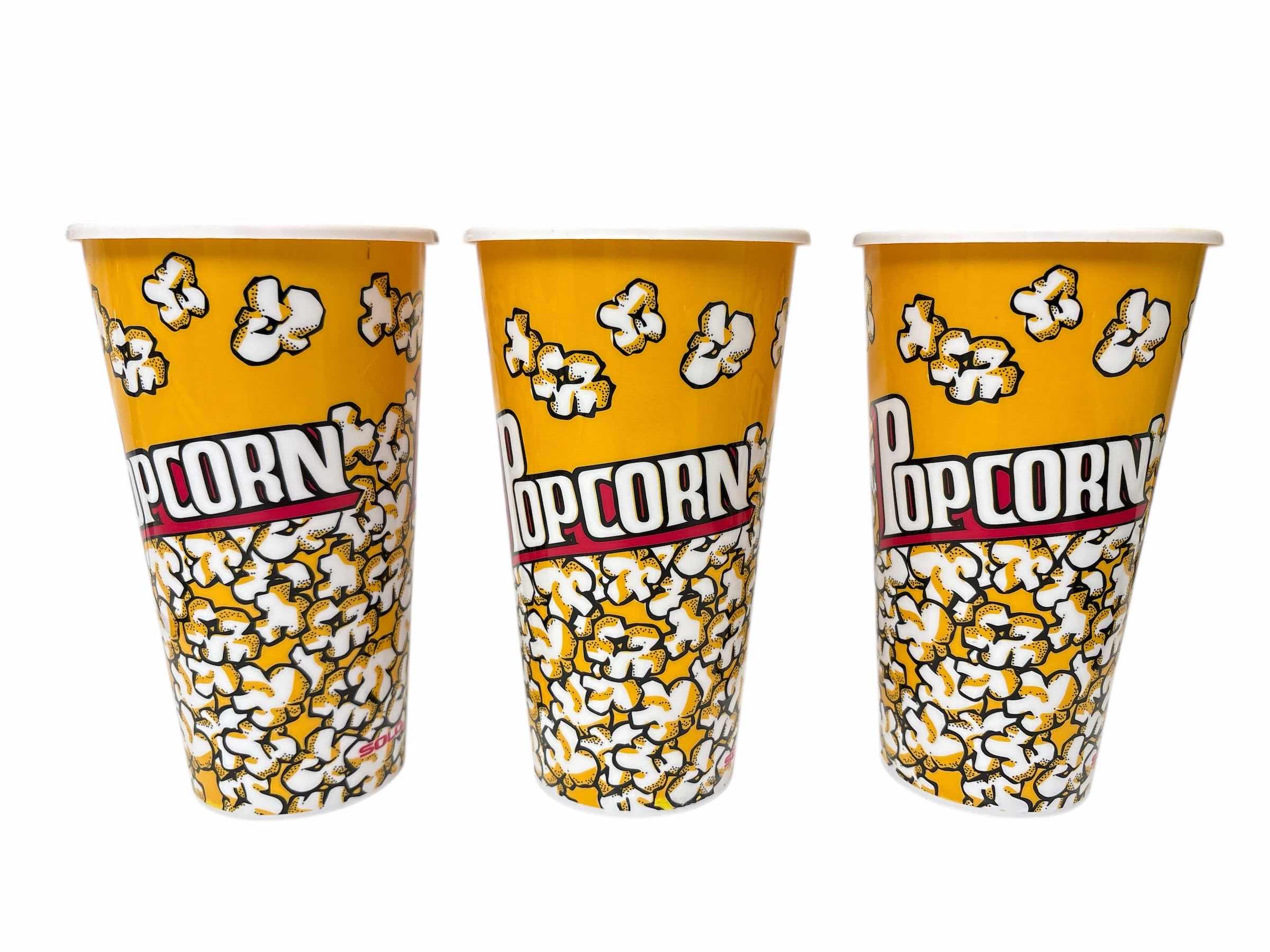 Photo 1 of REUSABLE POPCORN HOLDERS (3)PCS