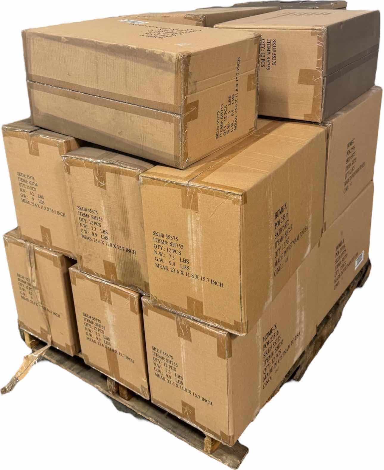 Photo 1 of NEW PALLET OF HOME-X 9” SALAD/DESSERT PLATE HOLDER HOLDS PLATES IN UPRIGHT POSITION (15 CASES/12 PER CASE)