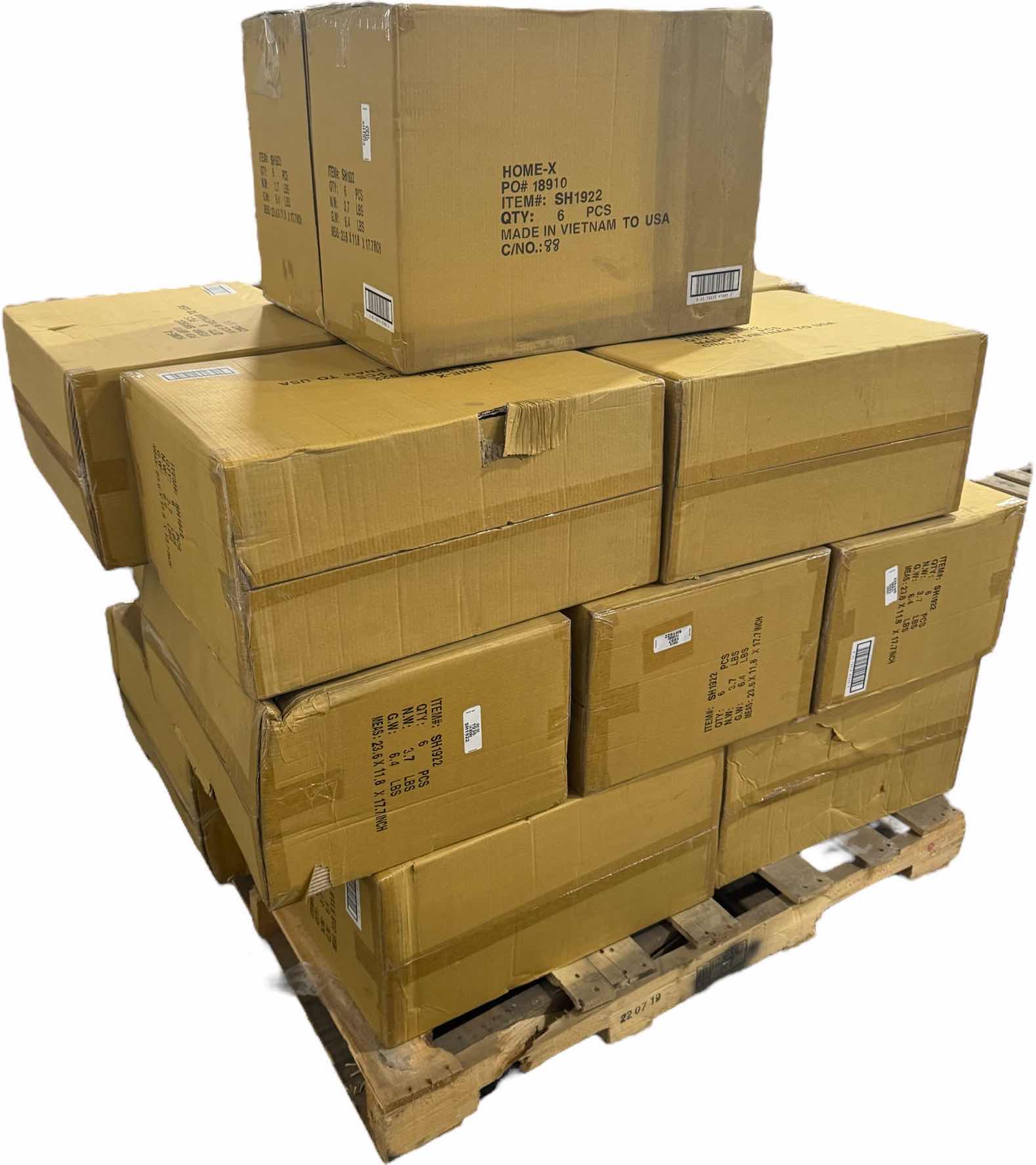 Photo 1 of NEW PALLET OF HOME-X DOLPHIN TOILET PAPER HOLDER, TISSUE ROLL ORGANIZER FOR HOMES (17 CASES/6 PER CASE)