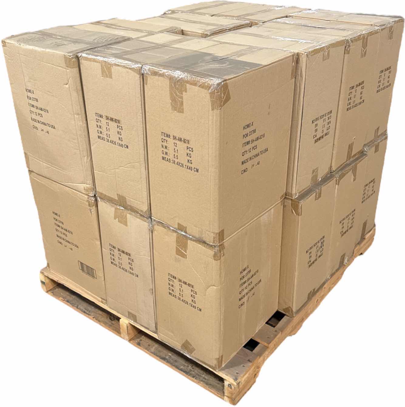 Photo 1 of NEW PALLET HOME-X OIL DIFFUSER WITH CARVED METAL TREE COVER ULTRASONIC ESSENTIAL OIL DIFFUSER COLOR CHANGING 3.5” X 3.5” X H6” BLACK (APPROXIMATELY 20 BOXES OF 12 SETS)