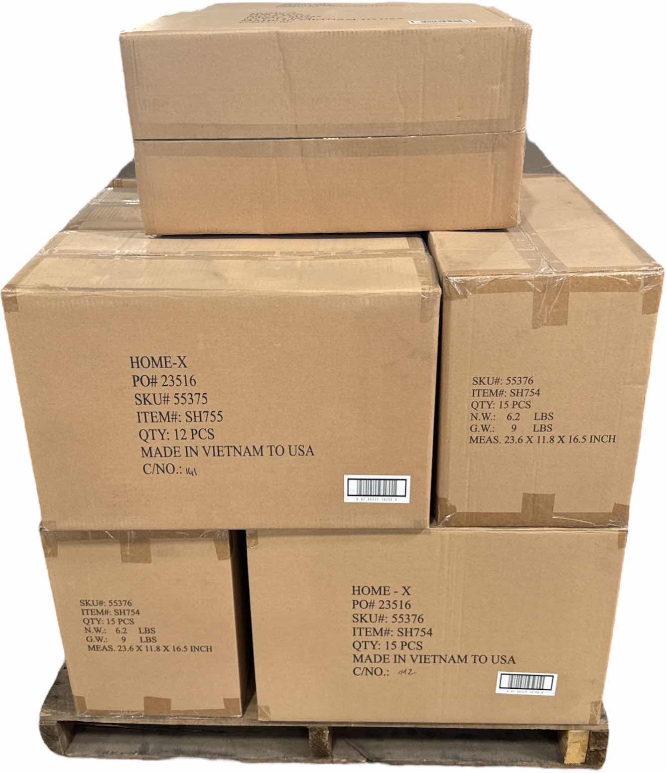 Photo 1 of NEW PALLET OF HOME-X 9” SALAD/DESSERT PLATE HOLDER HOLDS PLATES IN UPRIGHT POSITION (14 CASES/12 PER CASE)