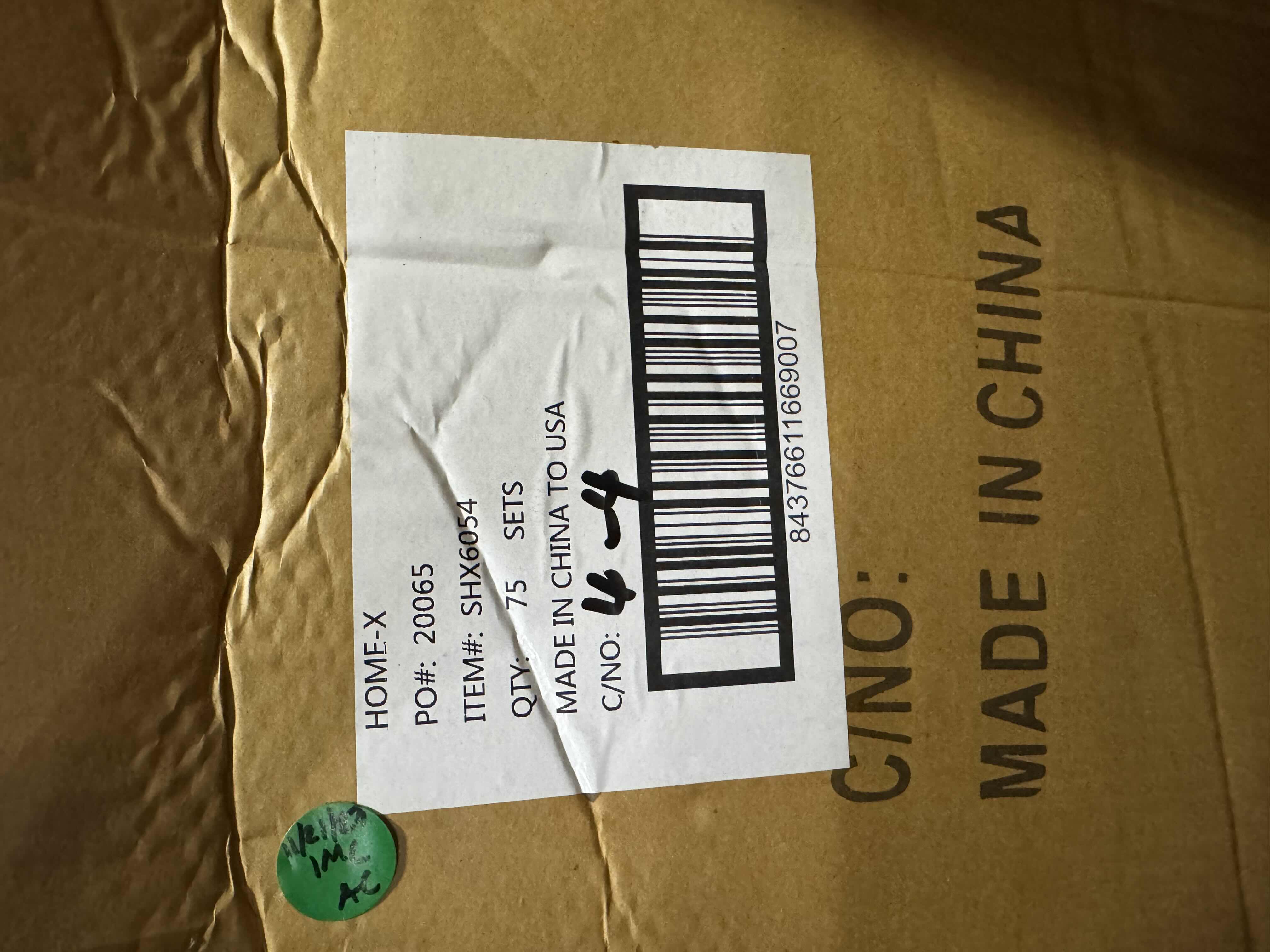 Photo 1 of CASE OF HOME-X SANTA CLAUSE PAPER NAPKINS 6.5” (75 SETS/48PCS PER SET/3600 TOTAL) READ NOTES