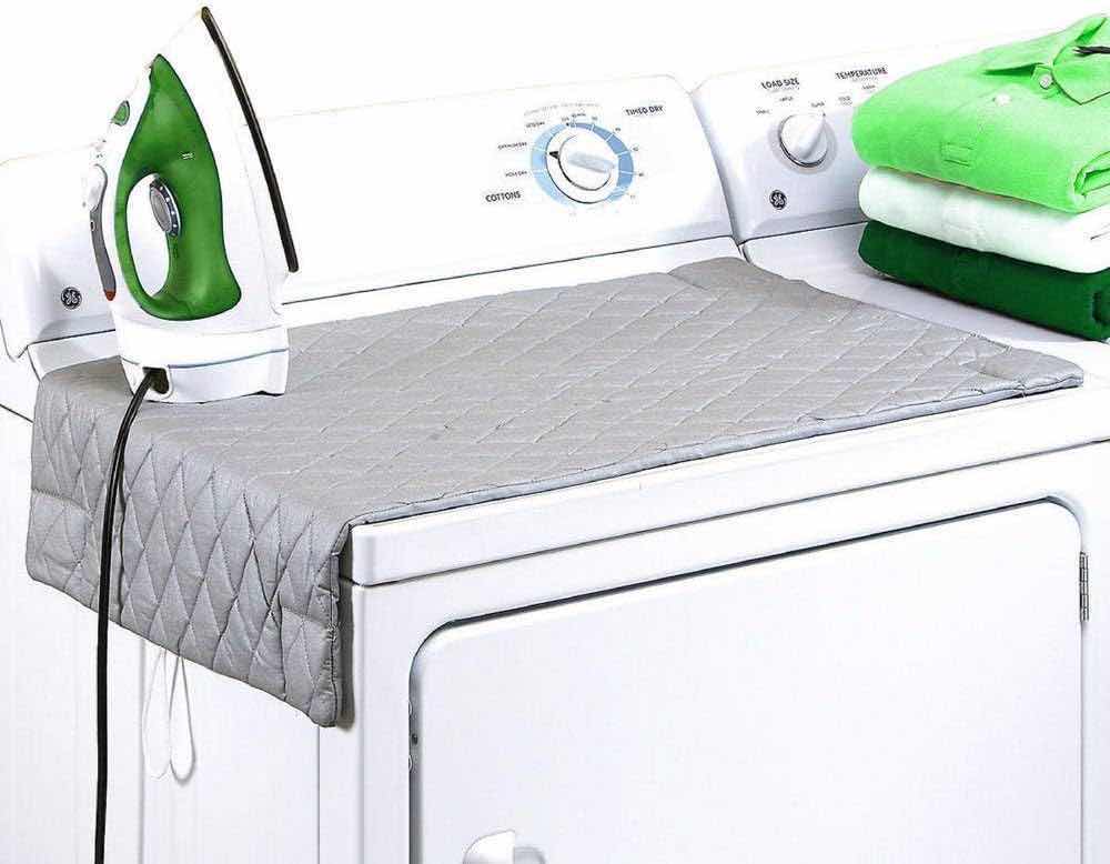 Photo 1 of HOME-X MAGNETIC IRONING MAT BLANKET IRON BOARD ALTERNATIVE QUILTED WASHER DRYER HEAT RESISTANT MAT 50