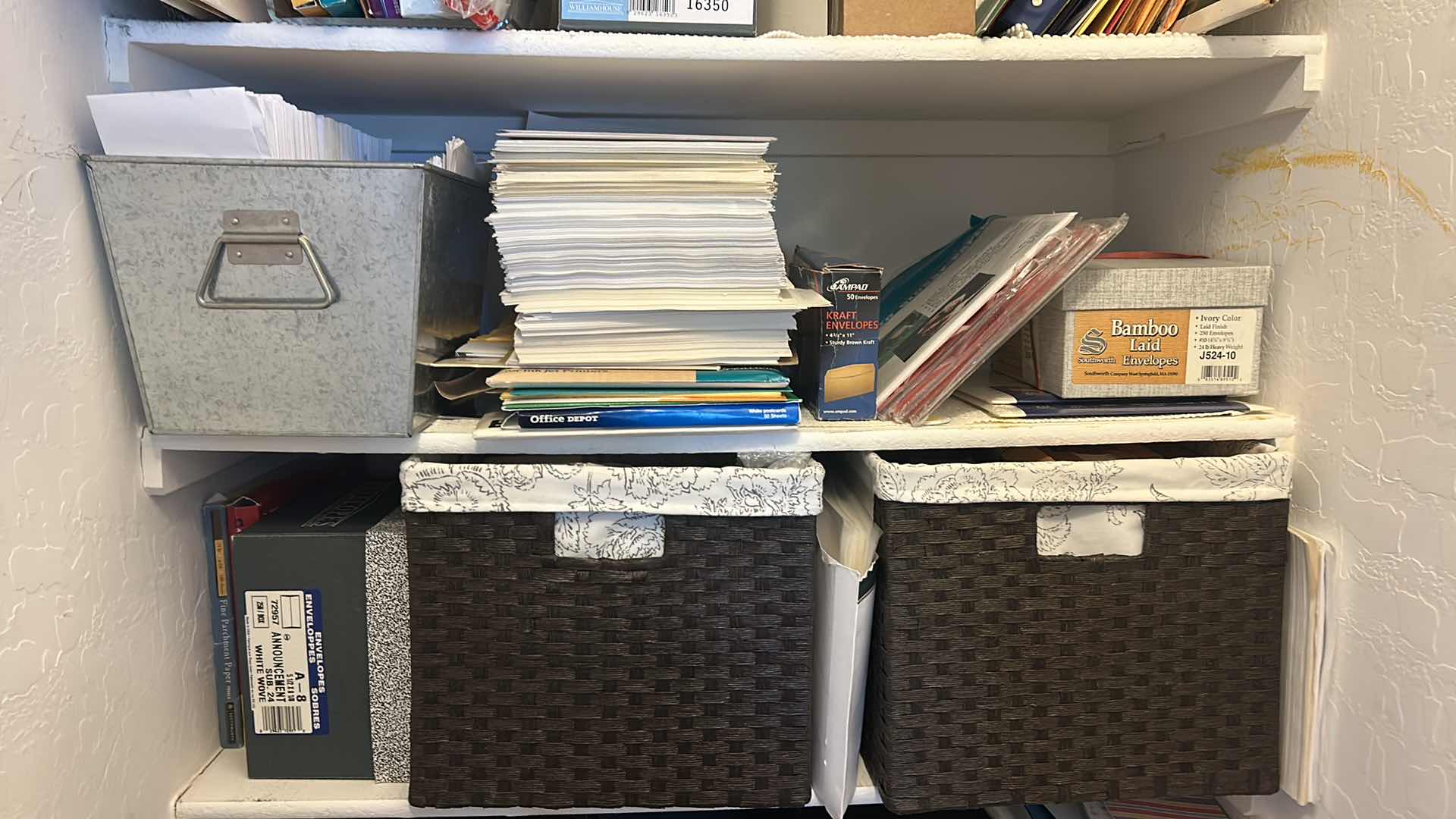 View 3 of CONTENTS OF 4 SHELVES ENVELOPES & PAPER