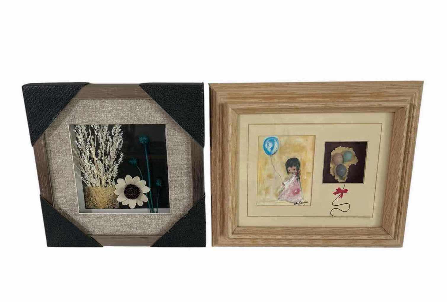 View 1 of 2- FRAMED DECORATIVE WALL ART