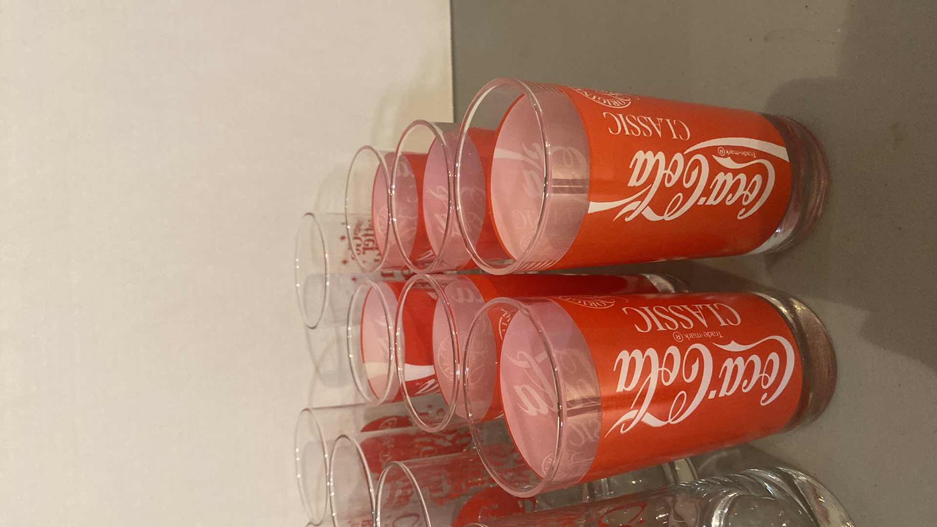 View 3 of VINTAGE COCA-COLA GLASSES (15)