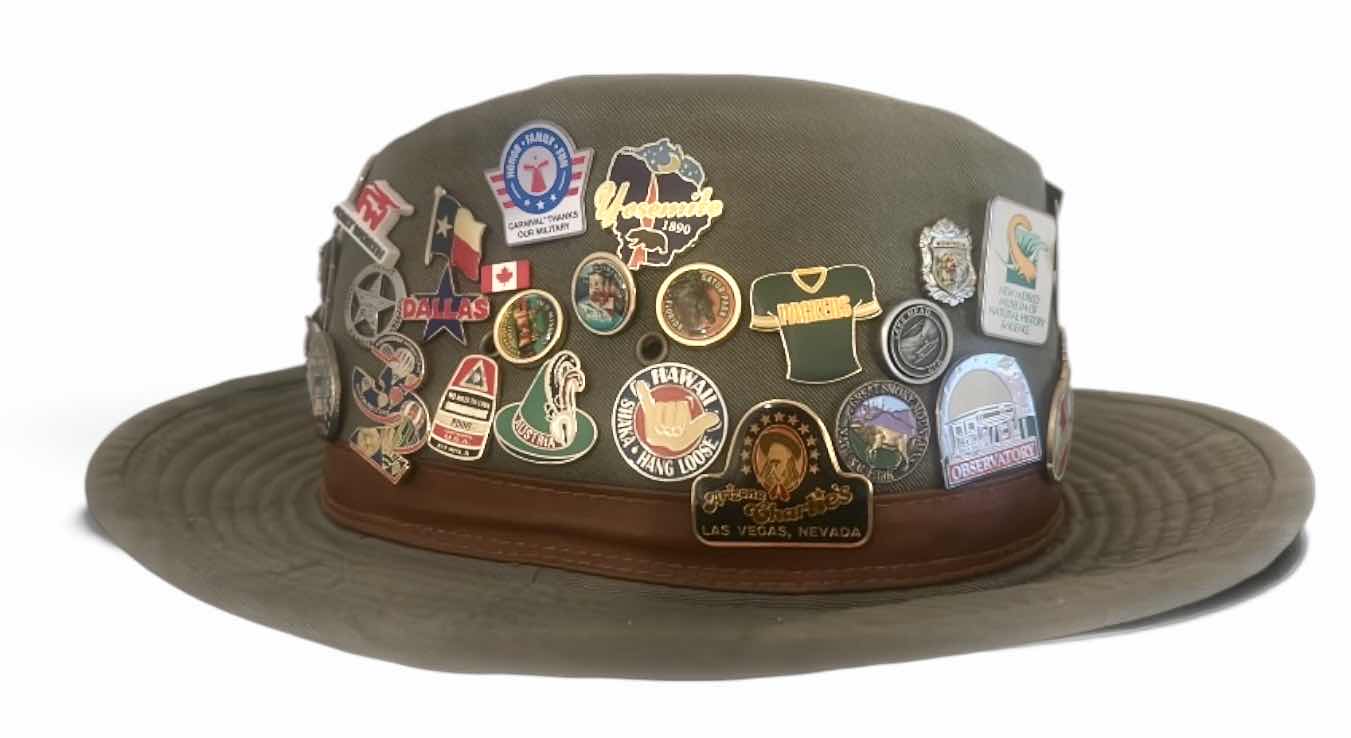 View 1 of MEN’S HAT WITH PIN COLLECTION