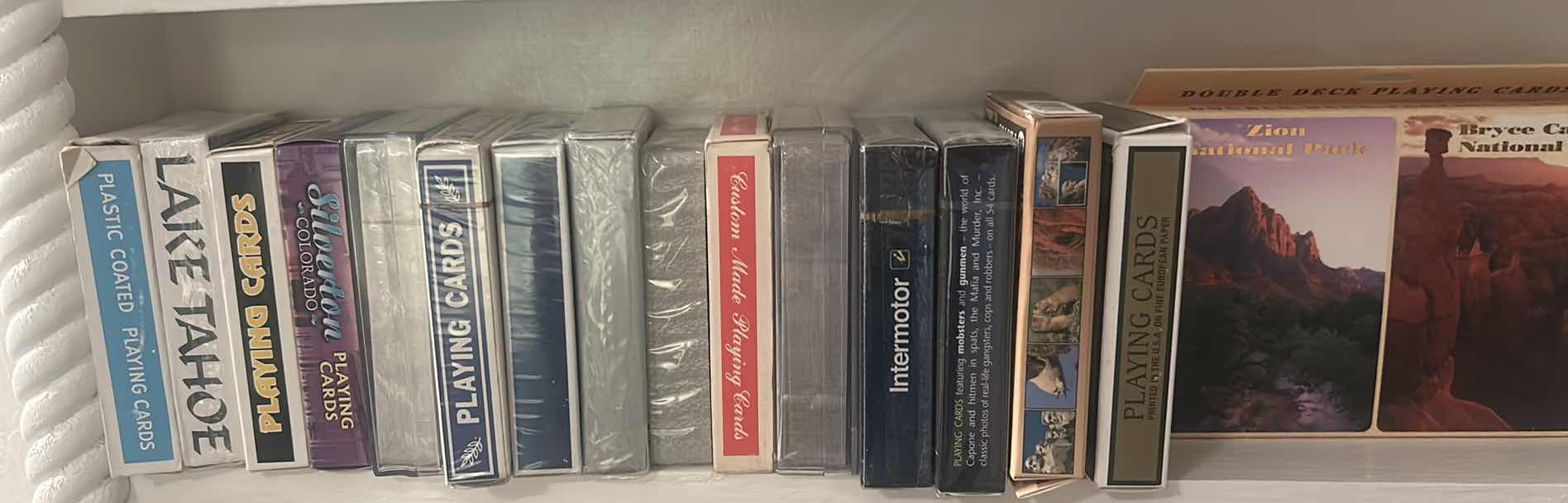 View 2 of SHELF OF PLAYING CARDS