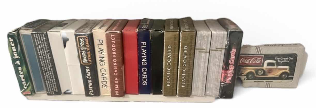 View 1 of SHELF OF PLAYING CARDS