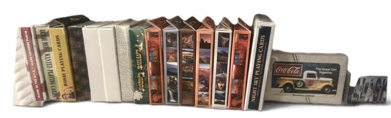 View 1 of SHELF OF PLAYING CARDS