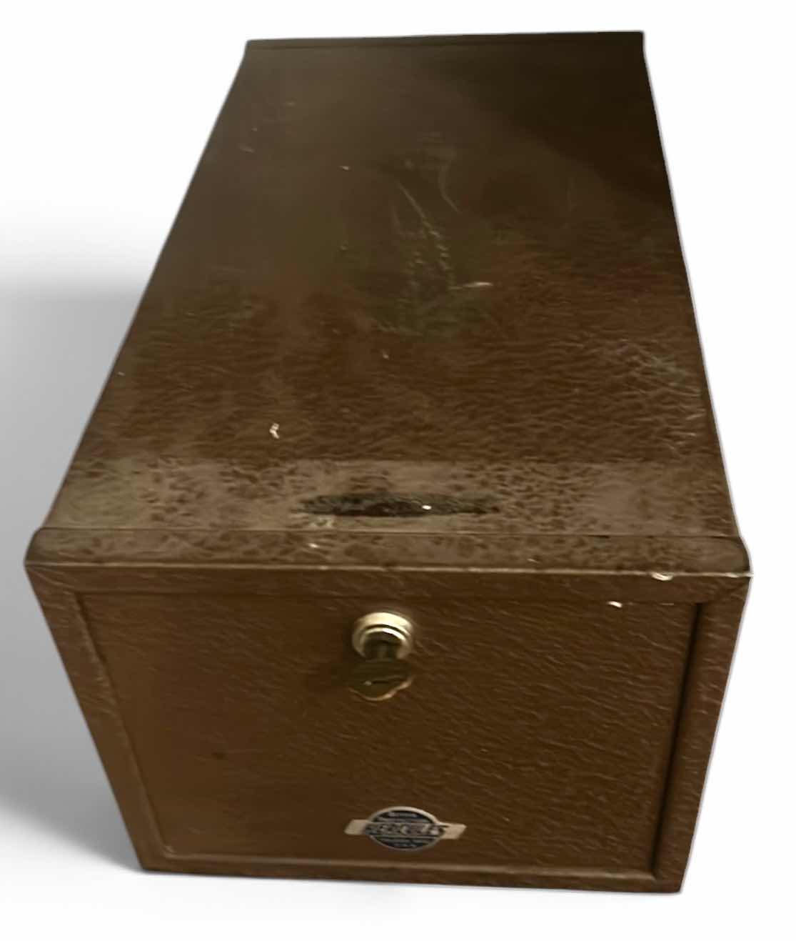 View 1 of LOCKING METAL CASH BOX 8 1/2“ x 16“ x H8“