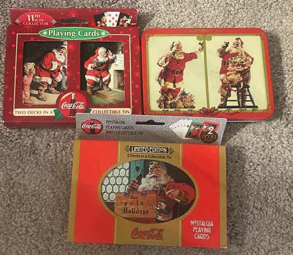 View 2 of COLLECTIBLE COCA-COLA PLAYING CARDS