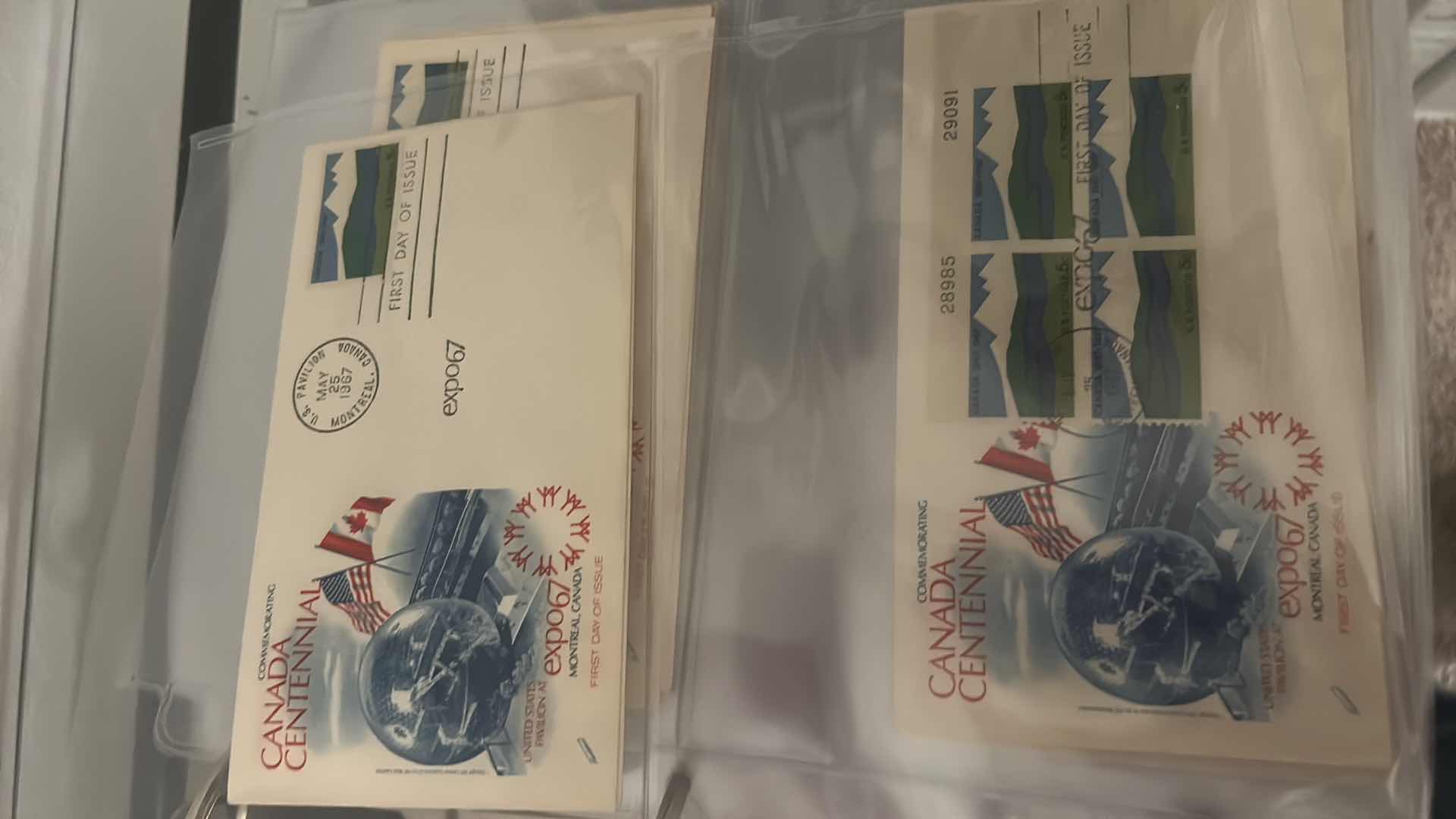 View 6 of 5 LARGE NOTEBOOKS OF COLLECTIBLE POSTAGE STAMPS