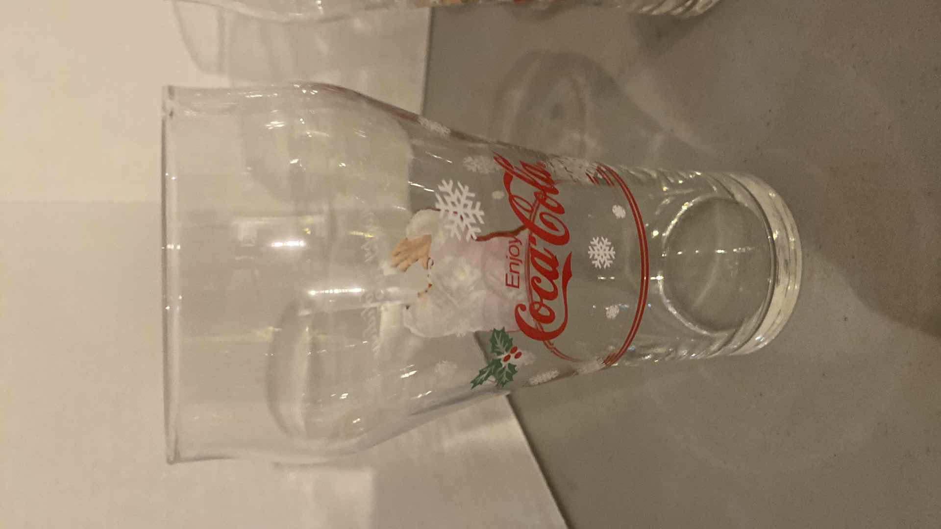 View 4 of VINTAGE COCA-COLA HOLIDAY GLASSES (17)