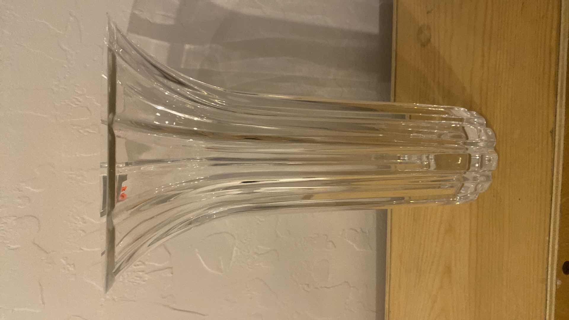 View 3 of MARQUISE BY WATERFORD, CRYSTAL VASE H9.25”