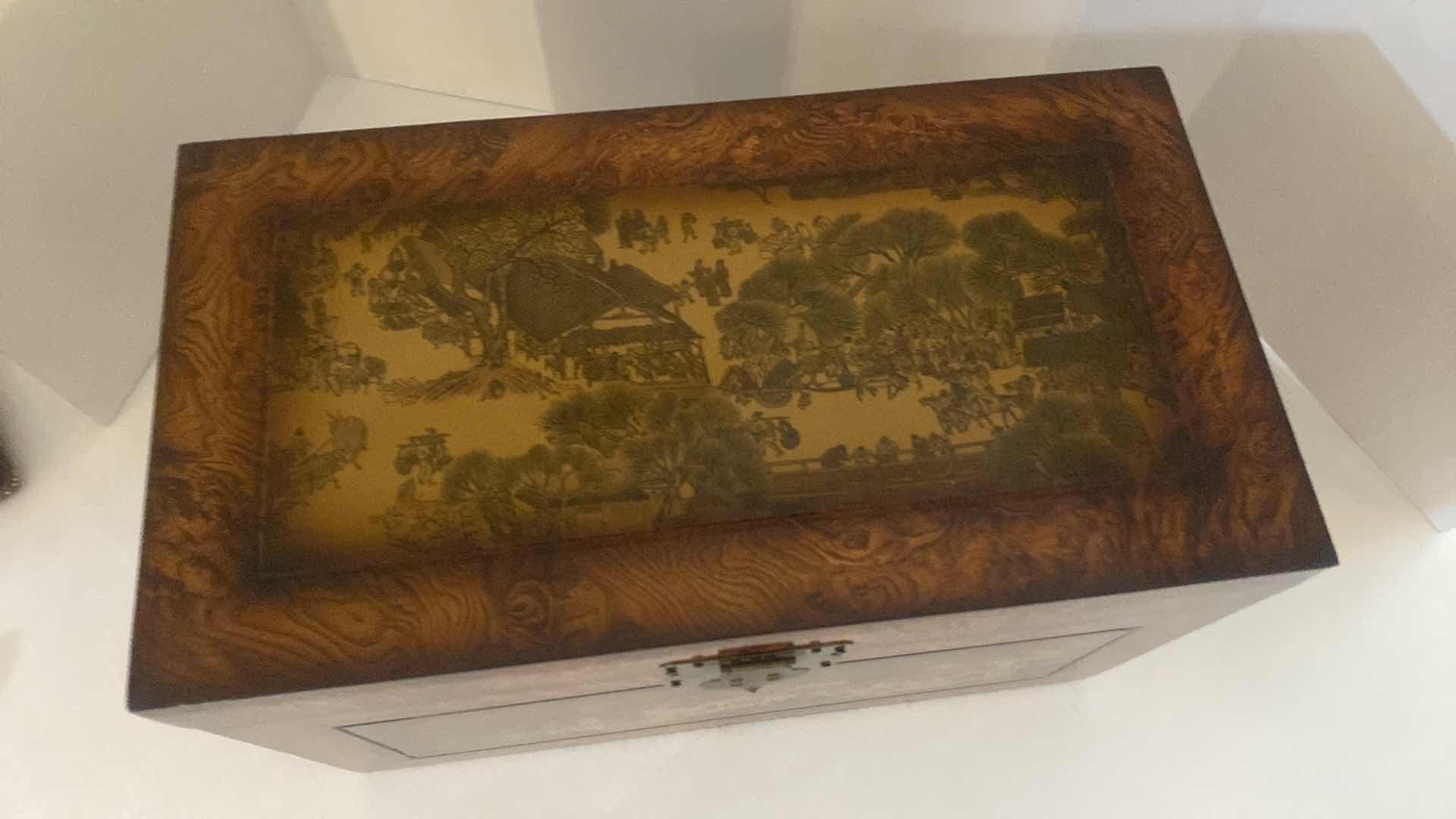 View 3 of ASIAN REVIVAL FAUX BURLWOOD TRUNK 17” X 9” H11”