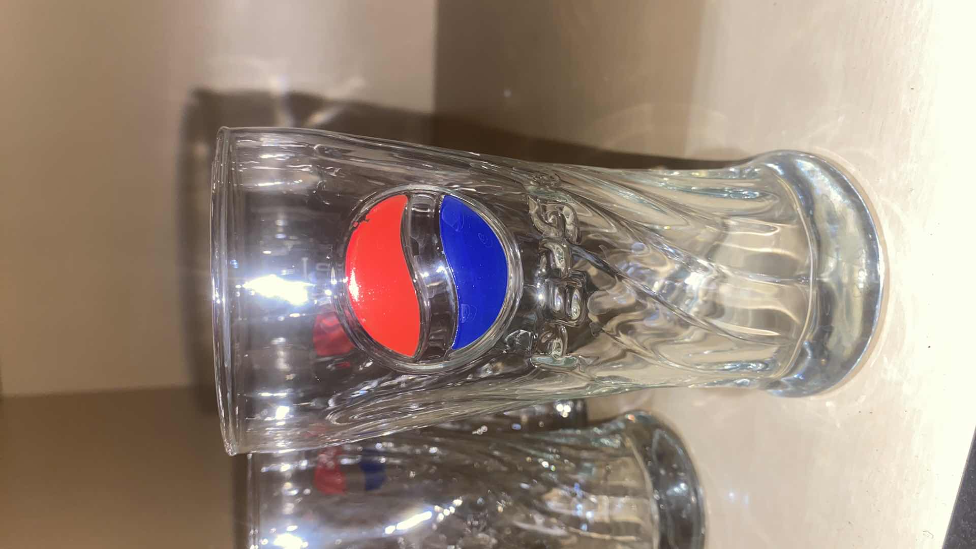 View 3 of VINTAGE PEPSI SWIRL GLASSES (6)
