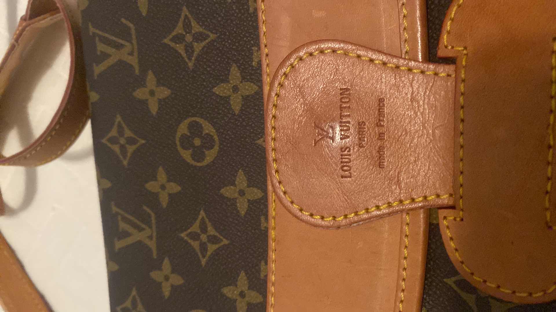 View 2 of REPLICA LOUIS VUITTON MONOGRAM SOLANGE HANDBAG 10 1/2” X 3” H 8 1/2”