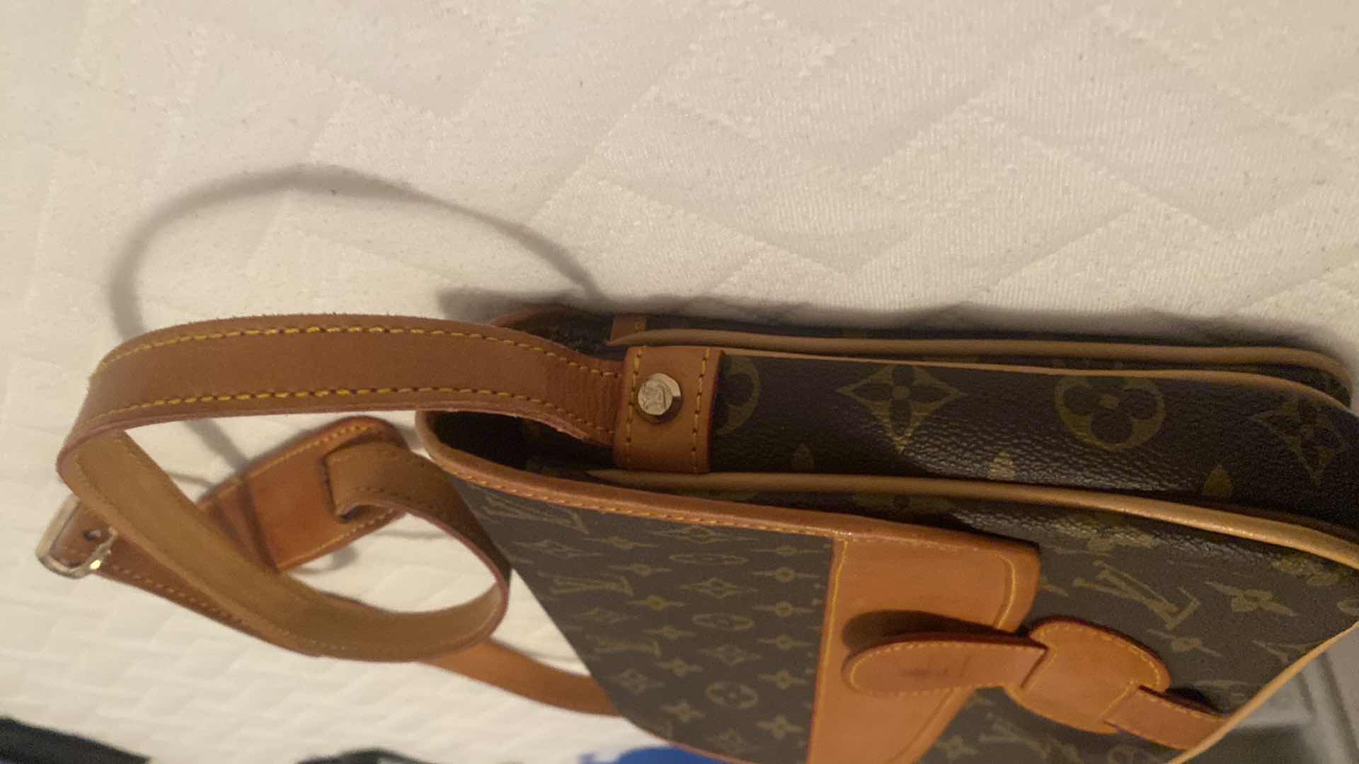 View 3 of REPLICA LOUIS VUITTON MONOGRAM SOLANGE HANDBAG 10 1/2” X 3” H 8 1/2”