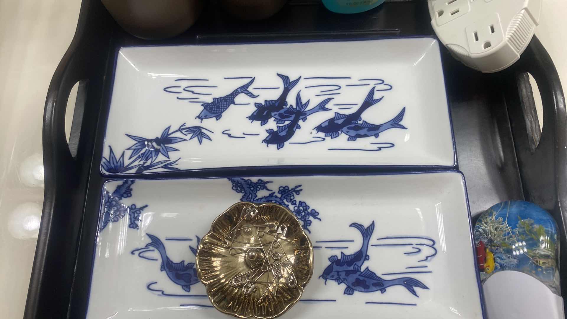 View 3 of BATHROOM ACCESSORIES – TRAYS RING HOLDER AND MORE (8)
