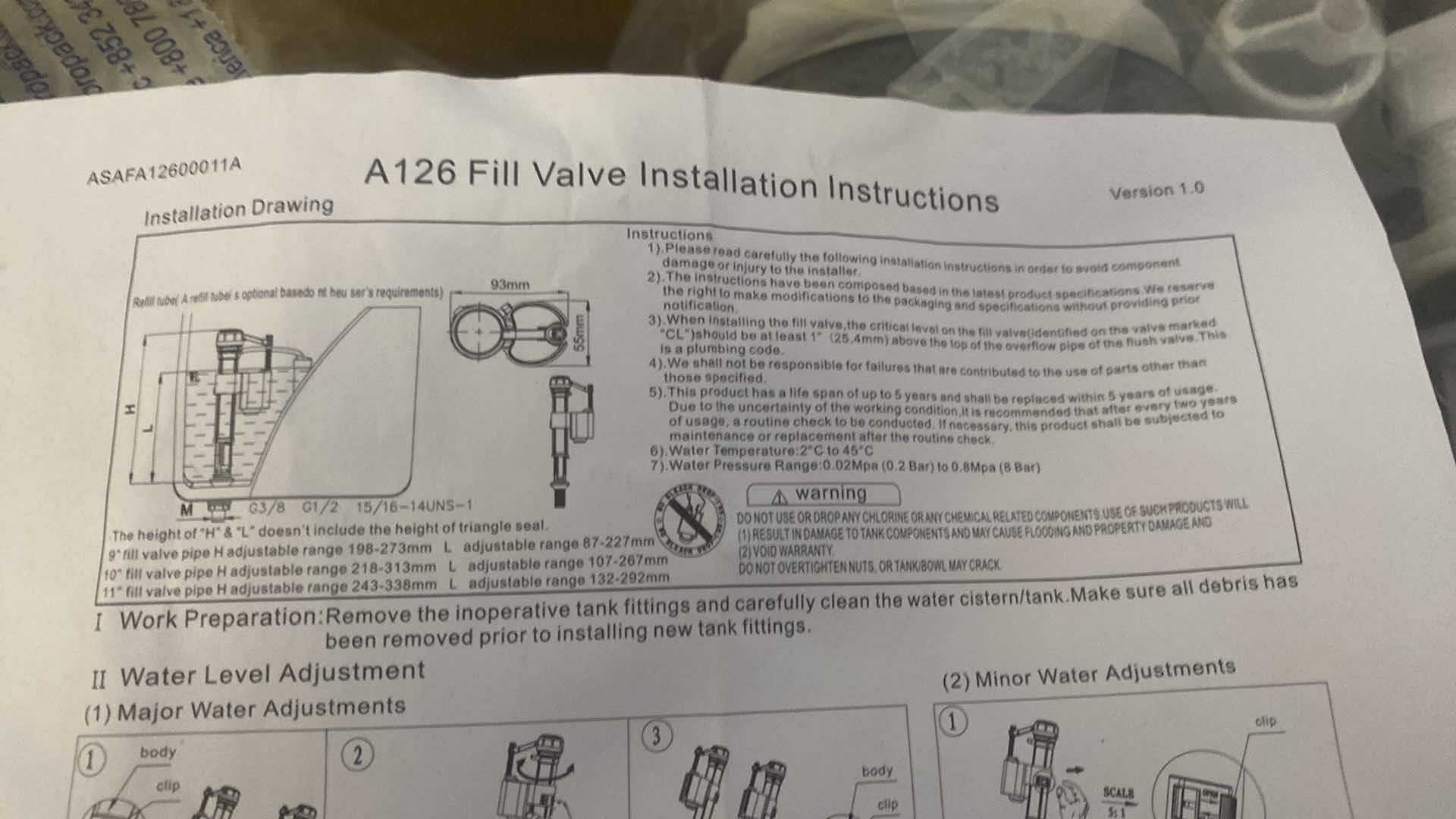 View 2 of TOILET REPAIR KITS