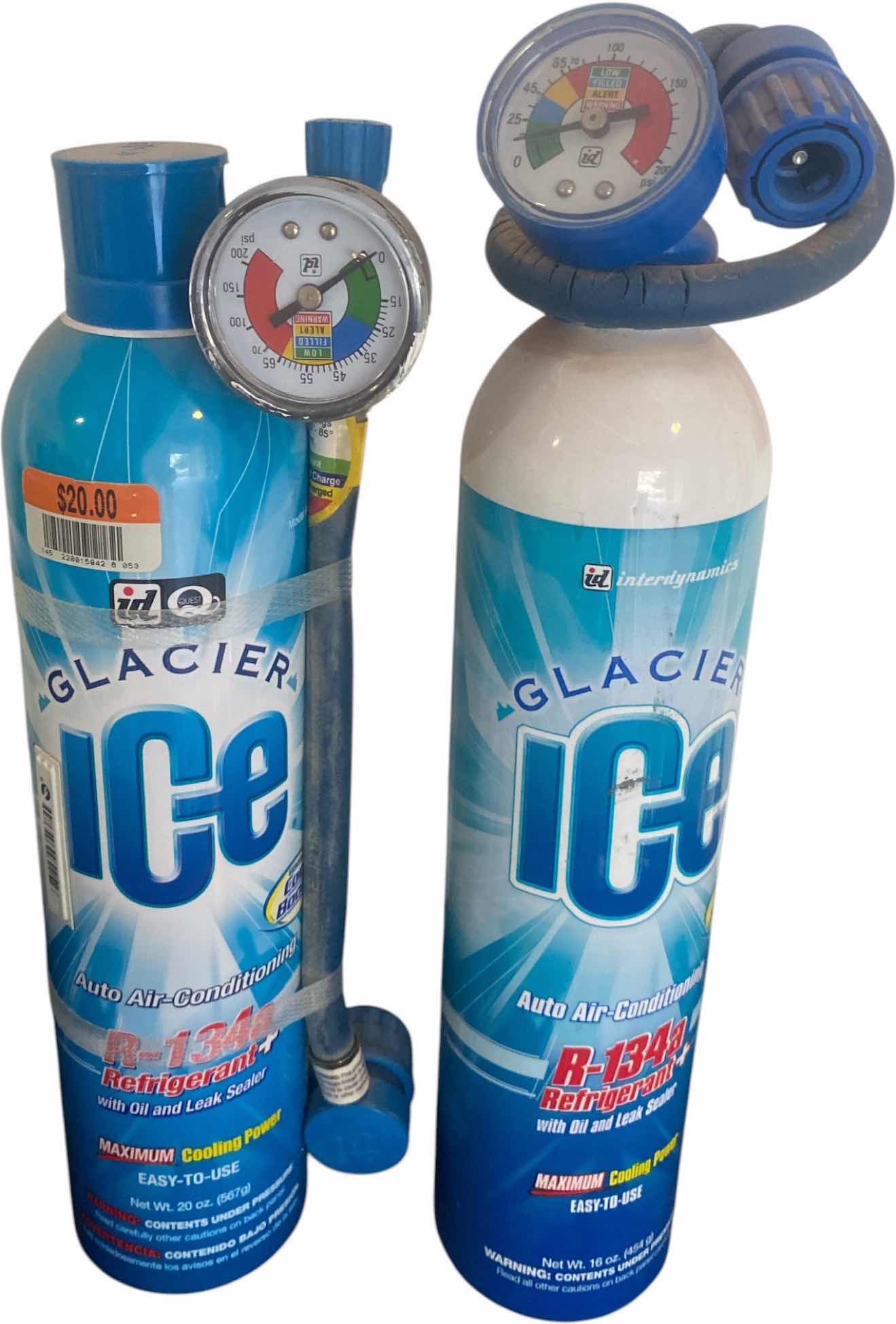View 1 of GLACIER ICE R134 A REFRIGERANT (2)