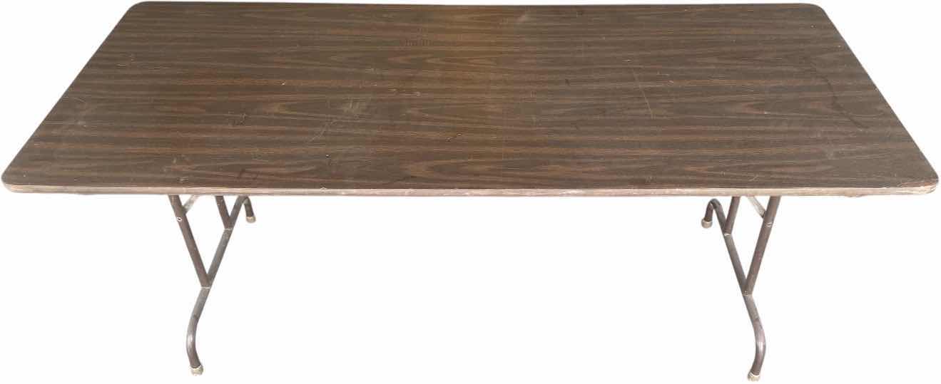 View 1 of FOLDING BANQUET TABLE 6 FEET