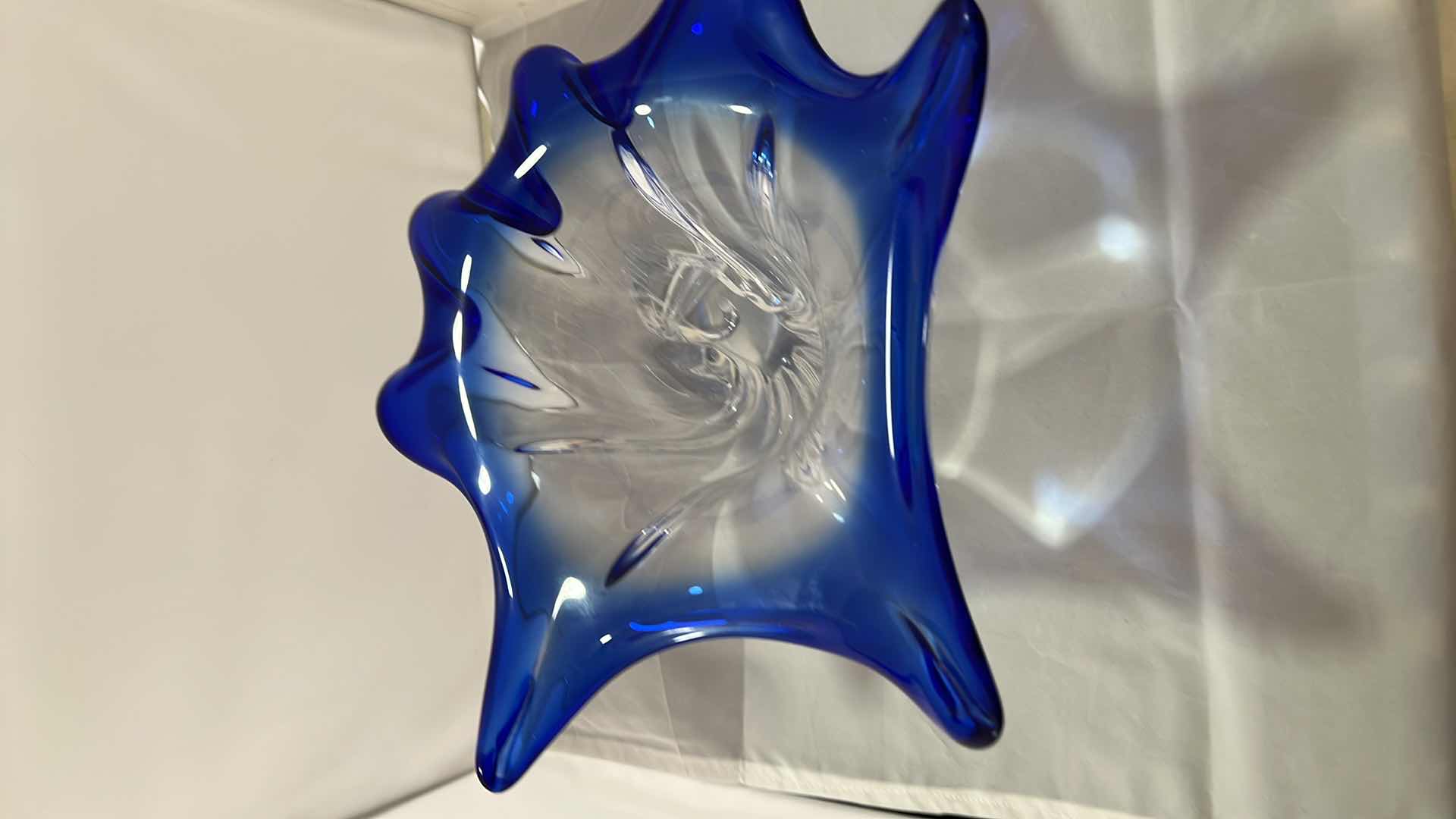 Photo 1 of MURANO BLOWN GLASS. 7”H 11”across