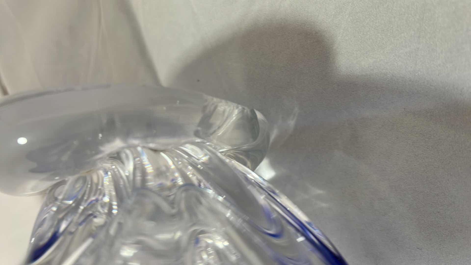 Photo 1 of MURANO BLOWN GLASS. 7”H 11”across