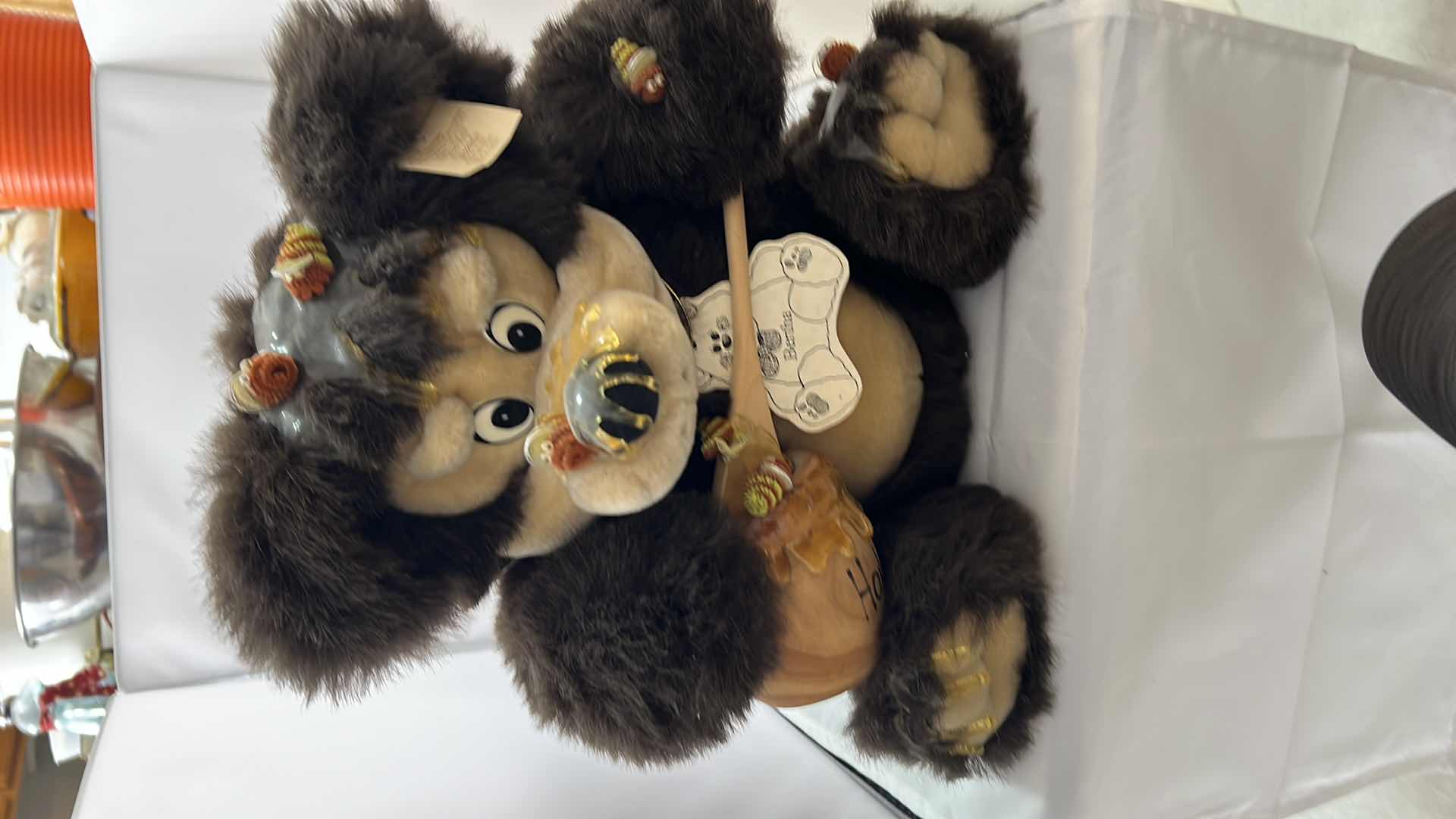 Photo 1 of BERTHA HONEY BEAR. 12”H