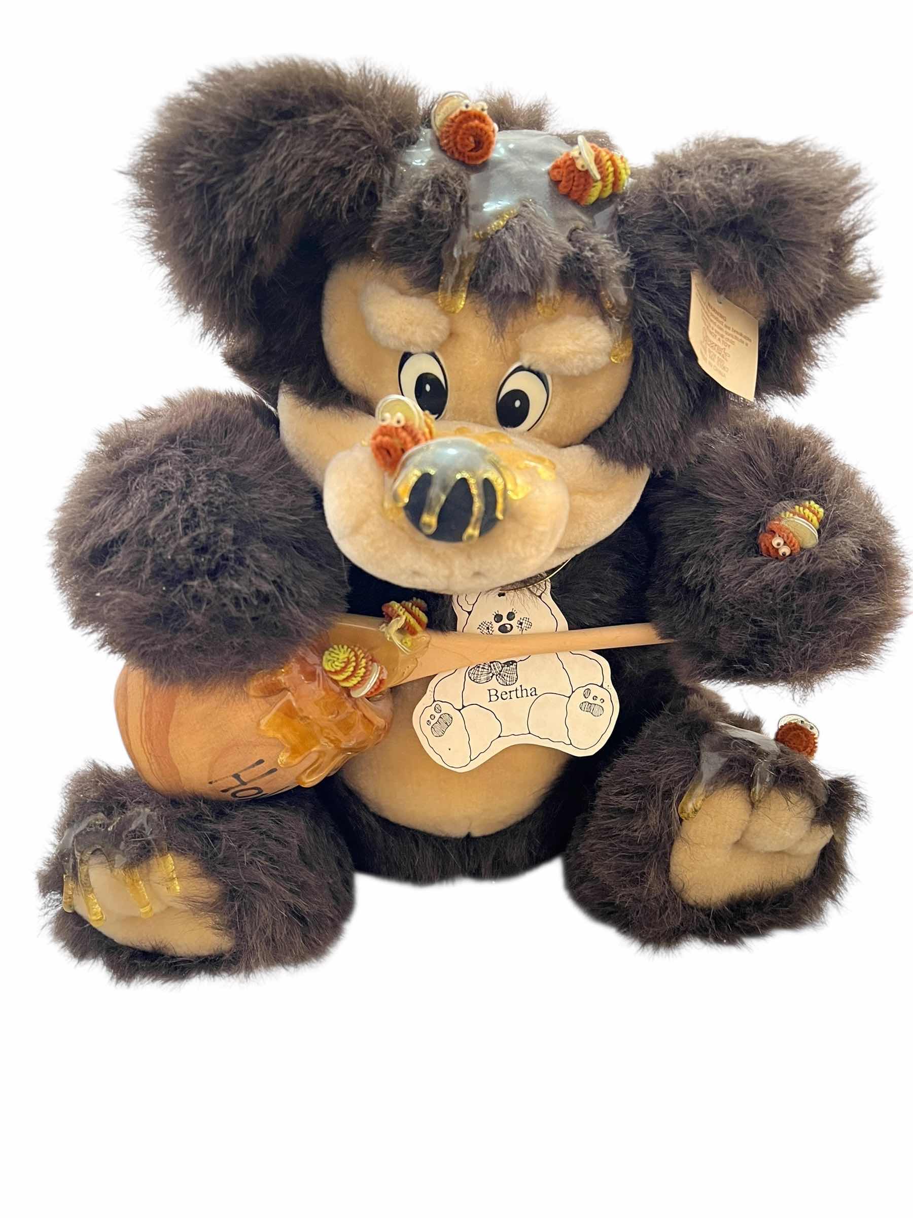 Photo 1 of BERTHA HONEY BEAR. 12”H