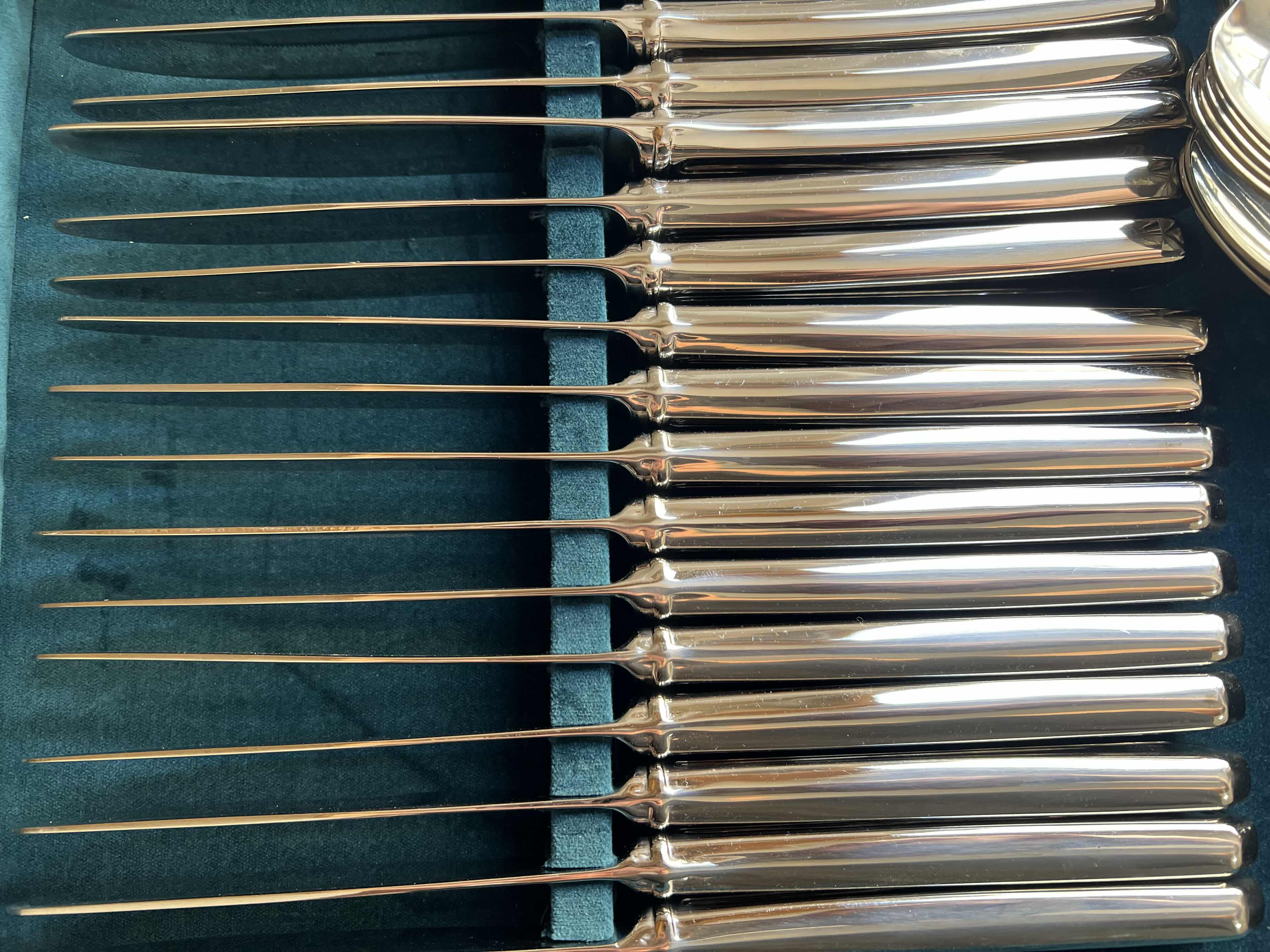 Photo 1 of FULL 36 PIECE GORHAM 18/8 A STAINLESS STEELFLATWARE SET (CASE NOT INCLUDED)