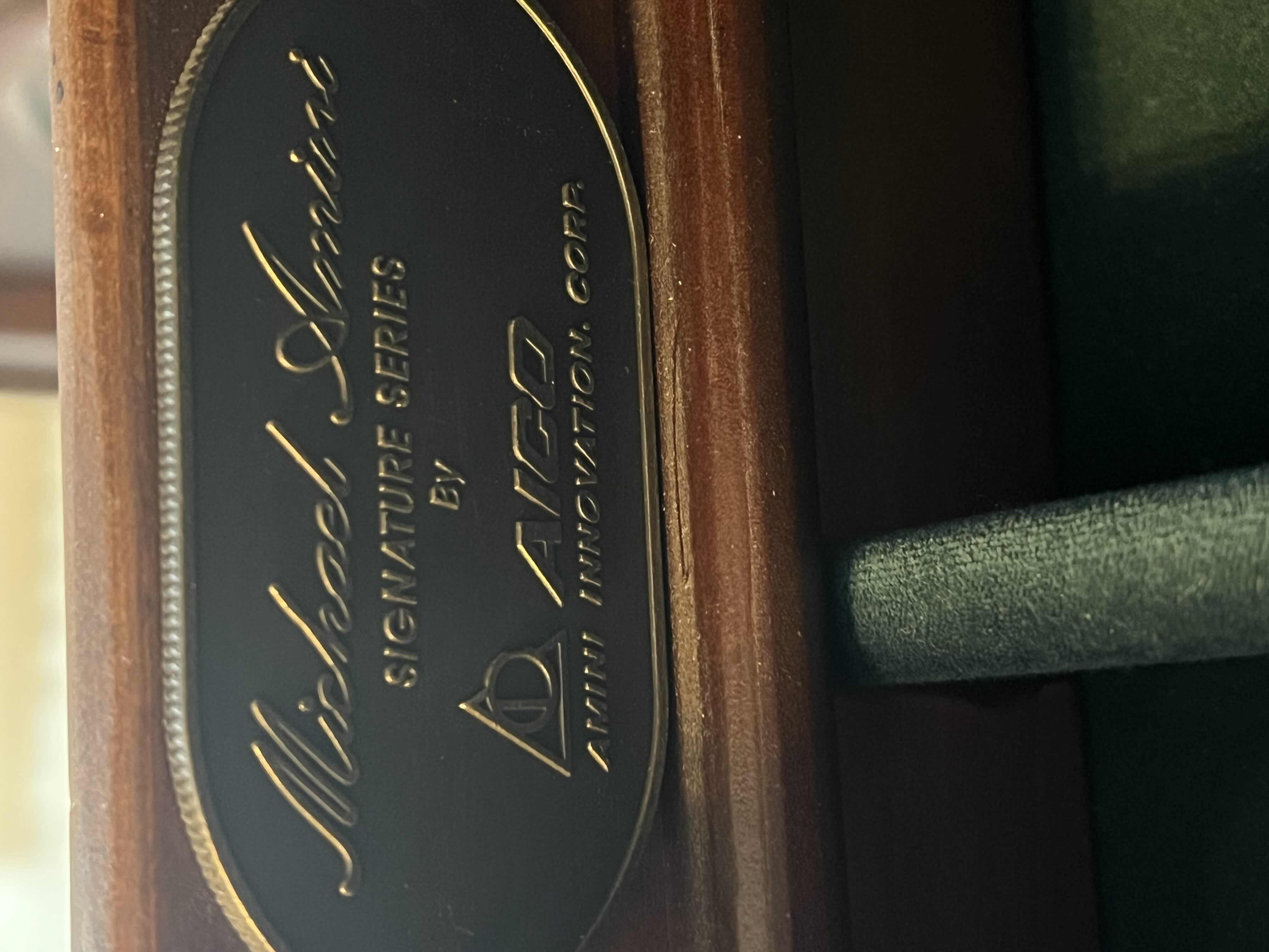 Photo 1 of VINTAGE INSPIRED-LARGE CHINA CABINET. “MICHAEL AMINI” SIGNATURE SERIES TWO PIECE TOUCH LIGHTING GLASS HUTCH. 89” H IN TOTAL. BOTTOM PIECE IS 34”H. 67”W  19” DEEP.