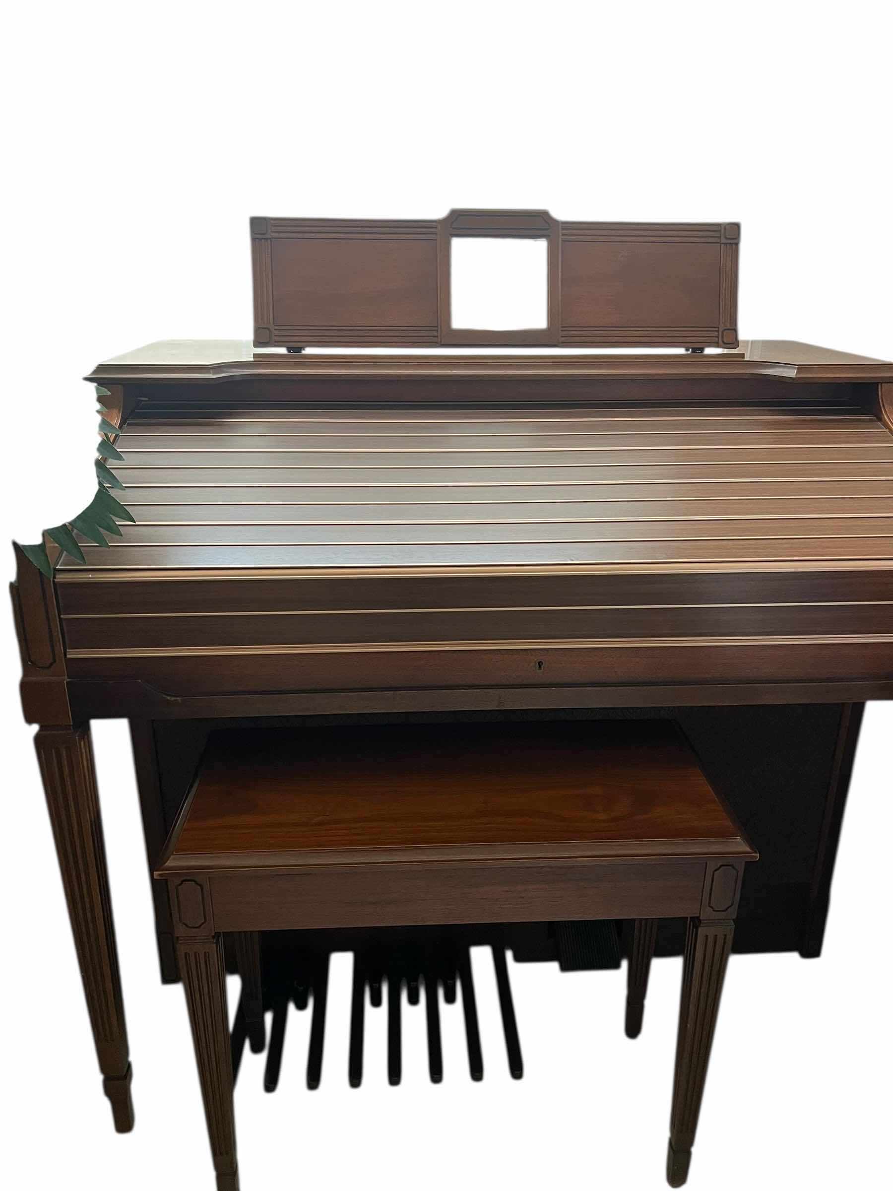 Photo 1 of YAMAHA ORGAN WITH BENCH. 48”W X 48”H