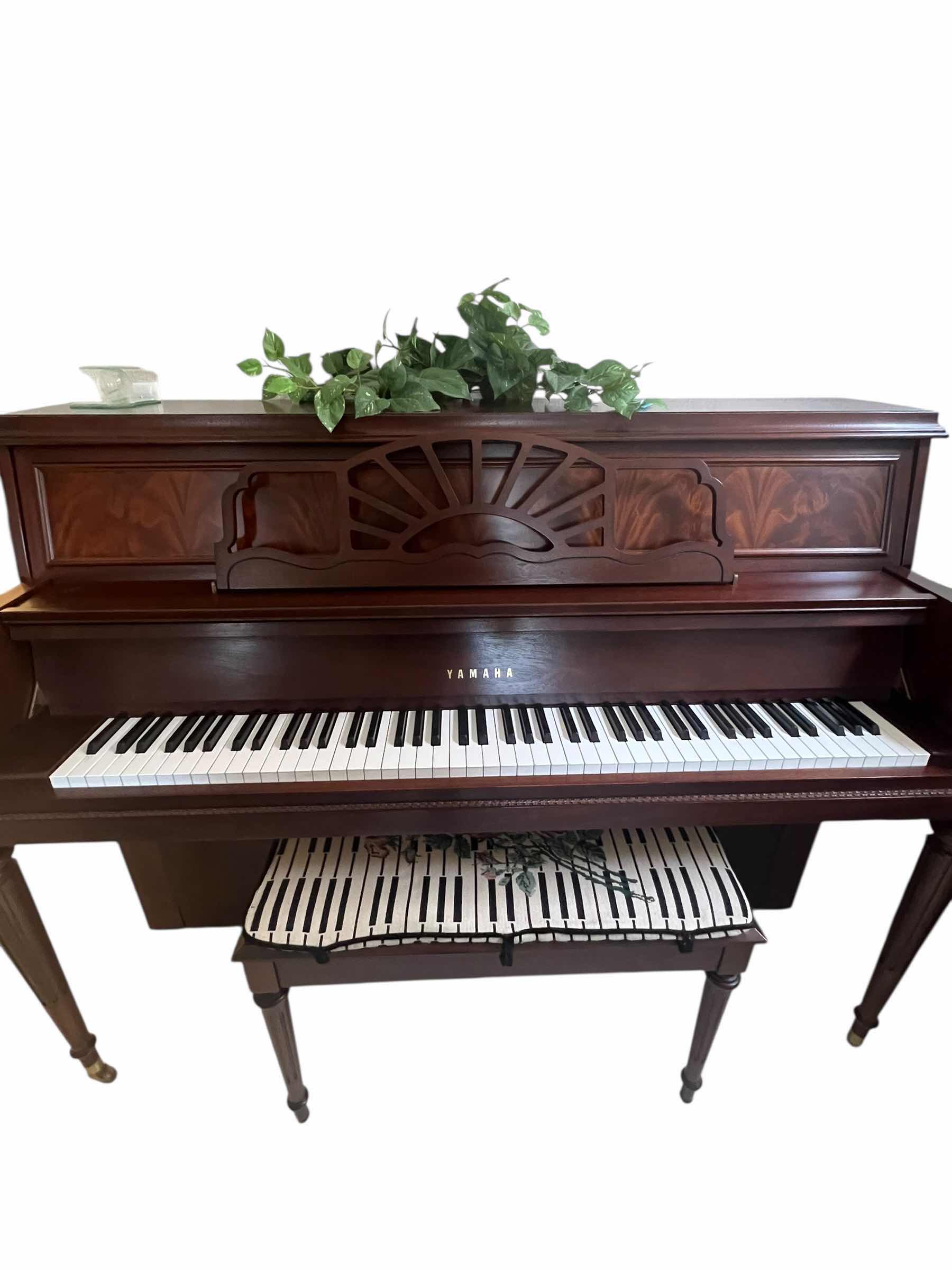 Photo 1 of YAMAHA UPRIGHT PIANO WITH BENCH