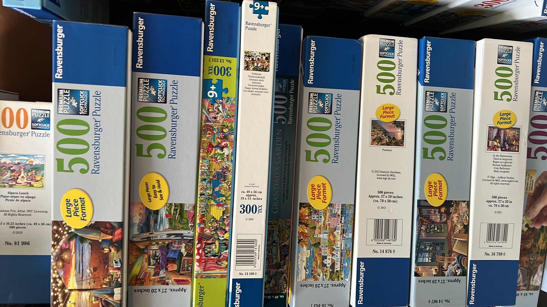 Photo 1 of VARIOUS PUZZLES ROW 3