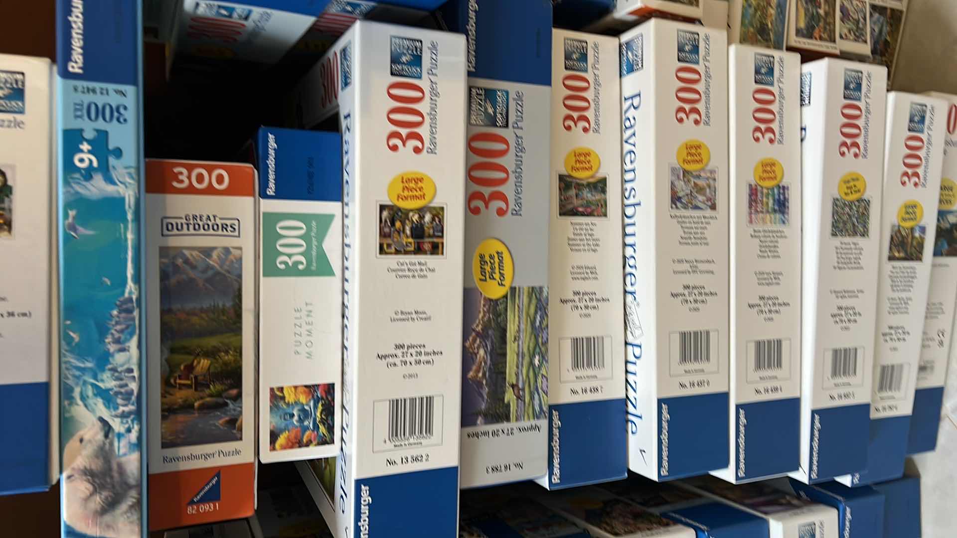 Photo 1 of VARIOUS PUZZLES 2ND ROW