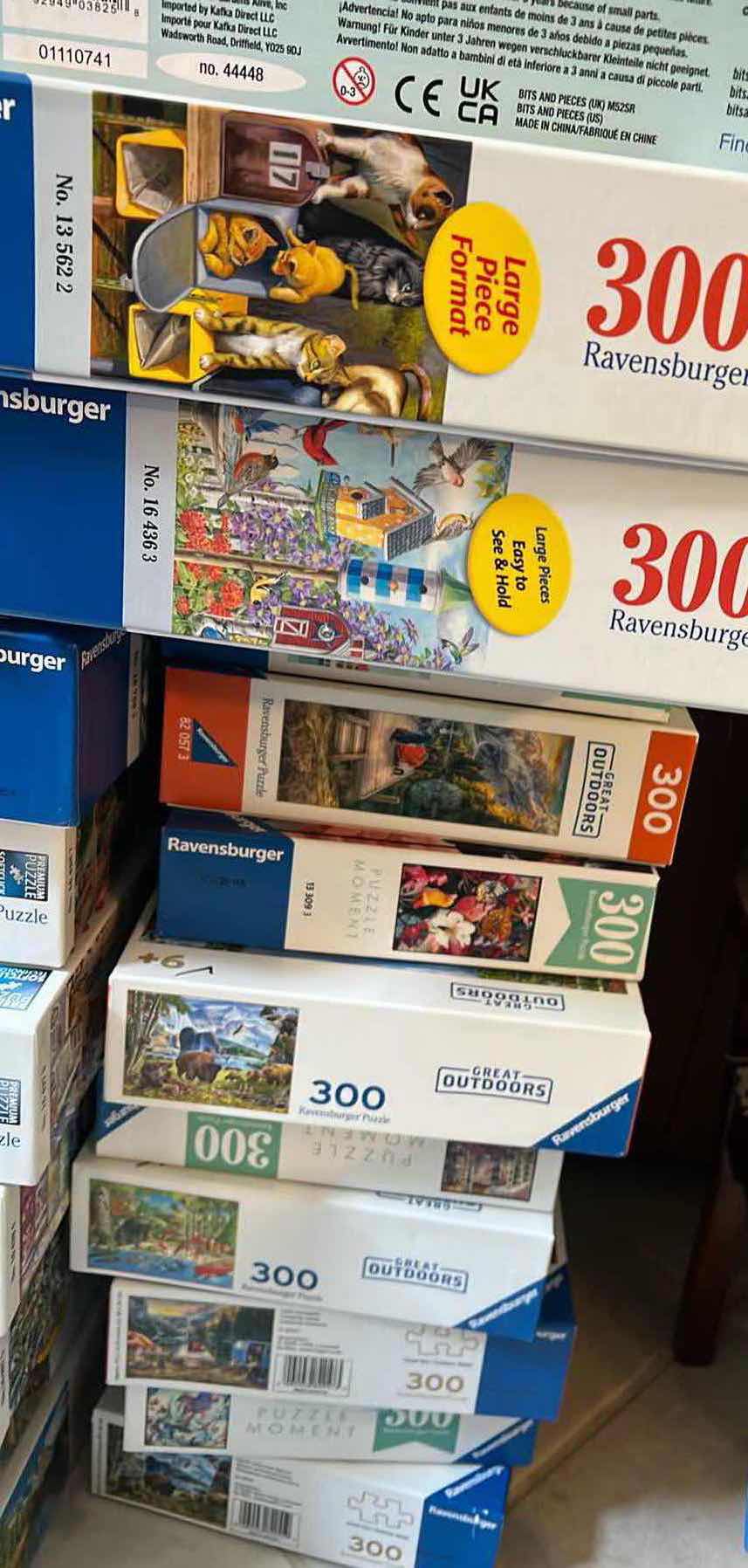 Photo 1 of VARIOUS  PUZZLES (FIRST ROW)