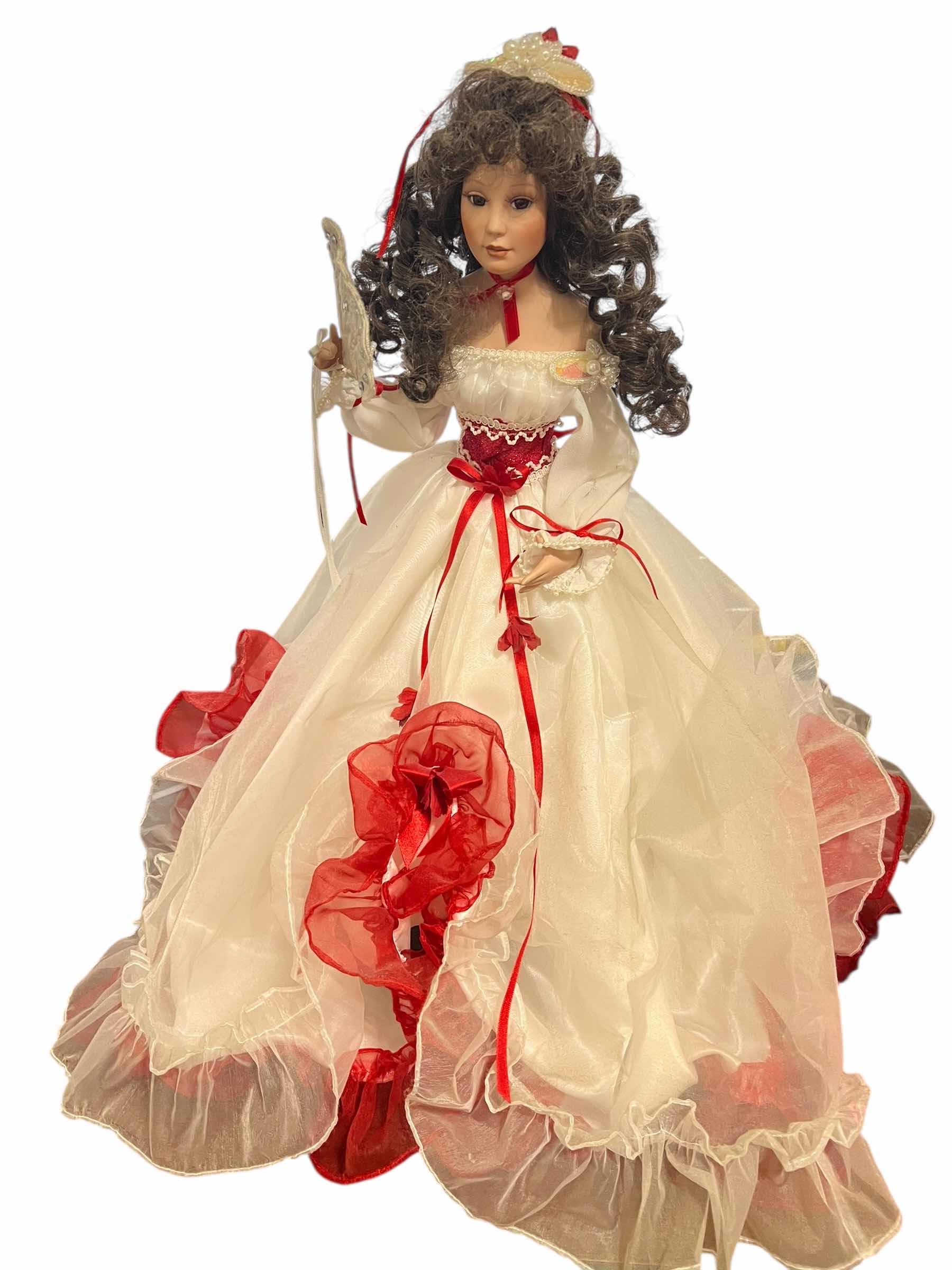 Photo 1 of PORCELAIN DOLL. 22” ASHLEY BELLE LIMITED EDITION COLLECTABLE.