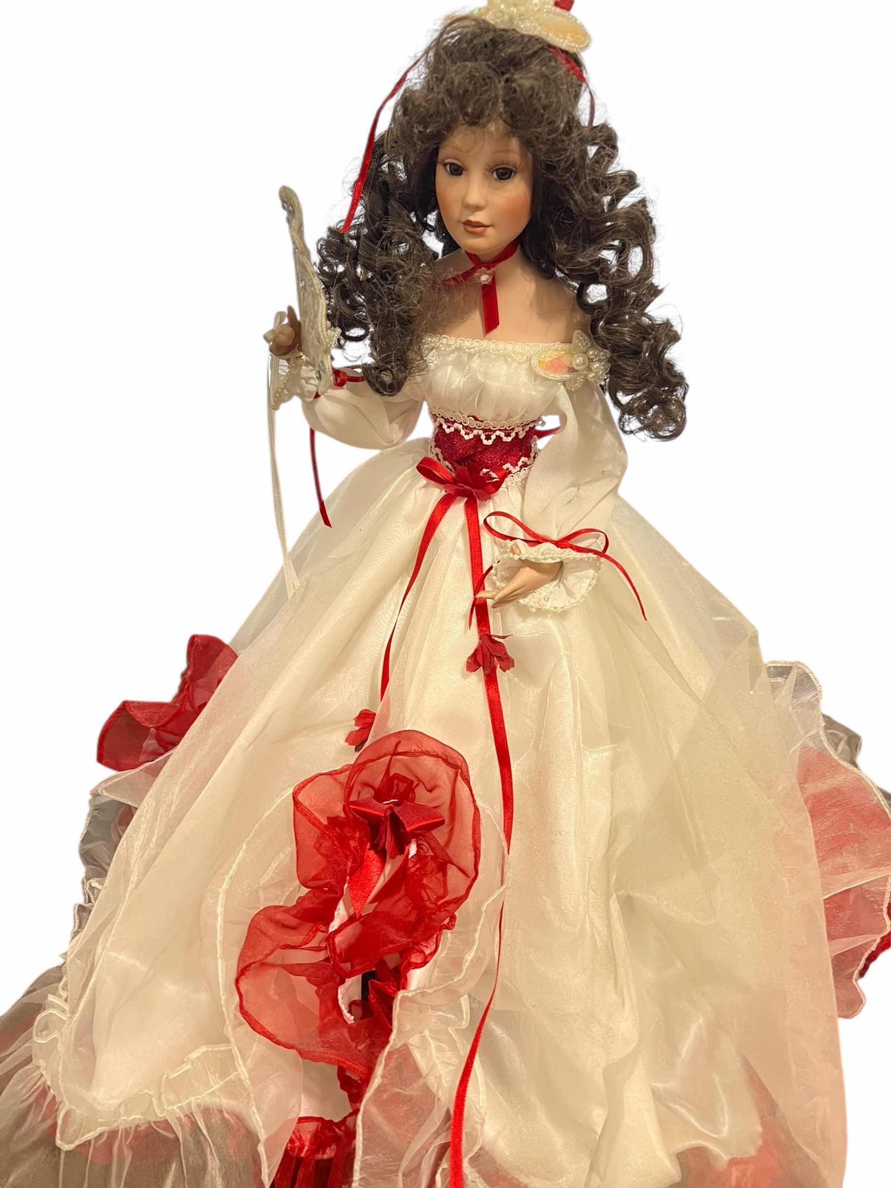 Photo 1 of PORCELAIN DOLL. 22” ASHLEY BELLE LIMITED EDITION COLLECTABLE.