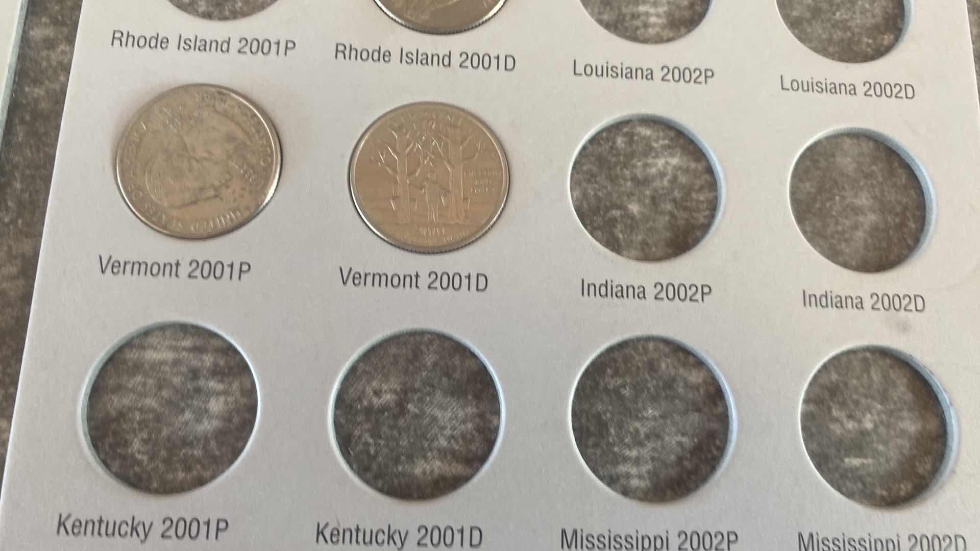 Photo 1 of 15 - WASHINGTON STATE QUARTERS