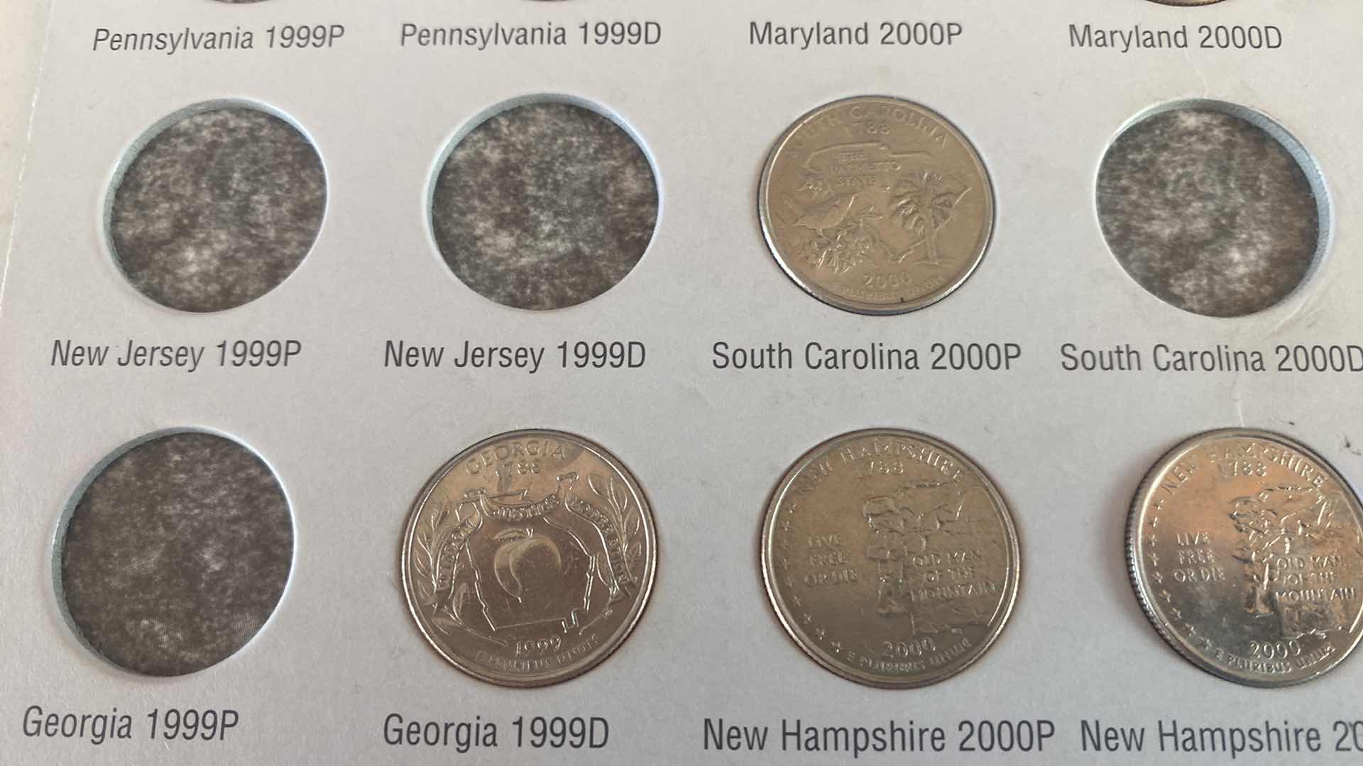 Photo 1 of 15 - WASHINGTON STATE QUARTERS