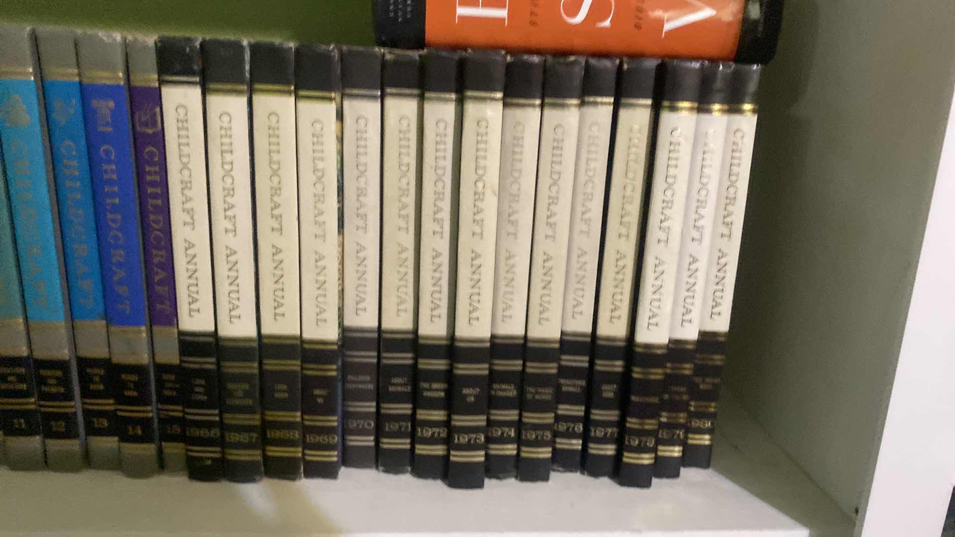 Photo 1 of 1960’s CHILDRENS CRAFT BOOKS VOLUMES 1-14 & CHILDCRAFT ANNUAL BOOKS 1966-1980