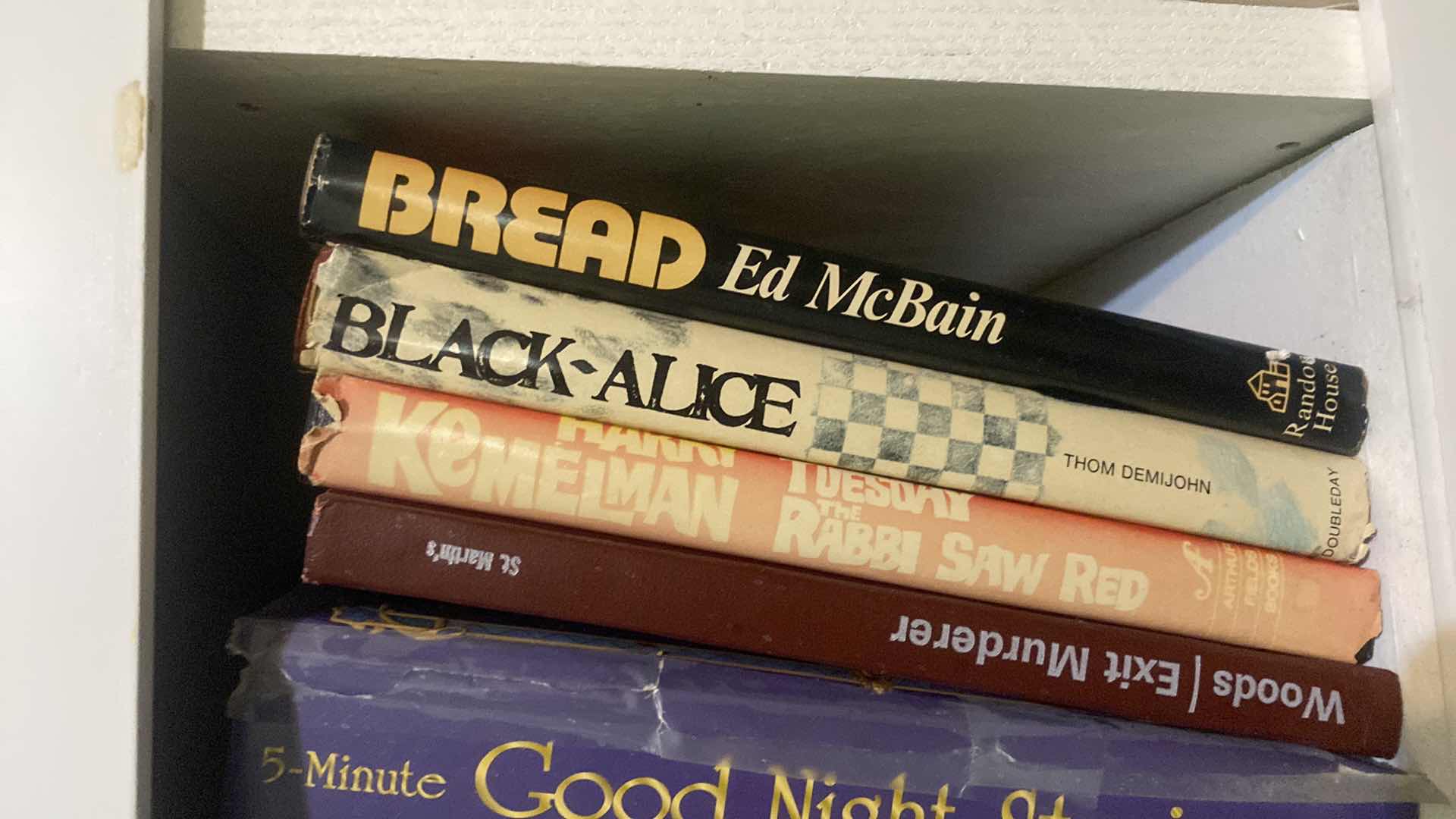 Photo 1 of 1 SHELF OF BOOKS - VARIOUS GENRES