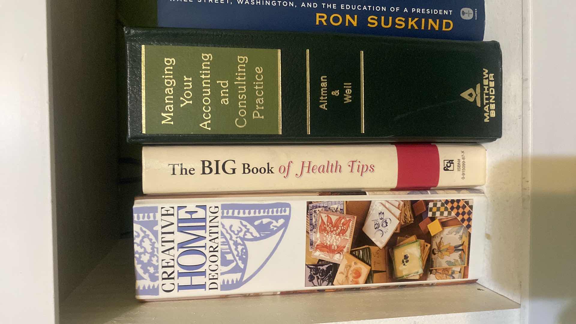 Photo 1 of 1 SHELF OF BOOKS - VARIOUS GENRES