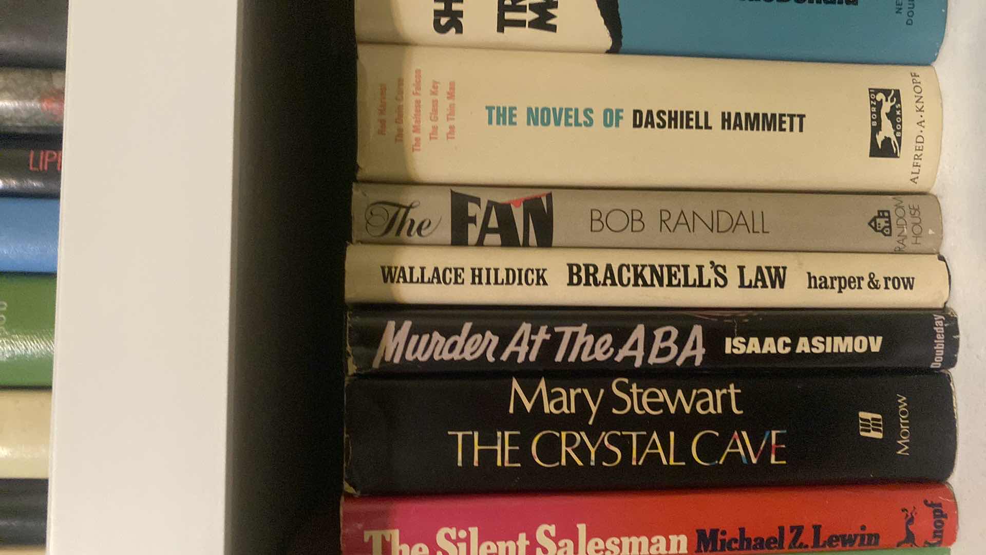 Photo 1 of 1 SHELF OF BOOKS - VARIOUS GENRES